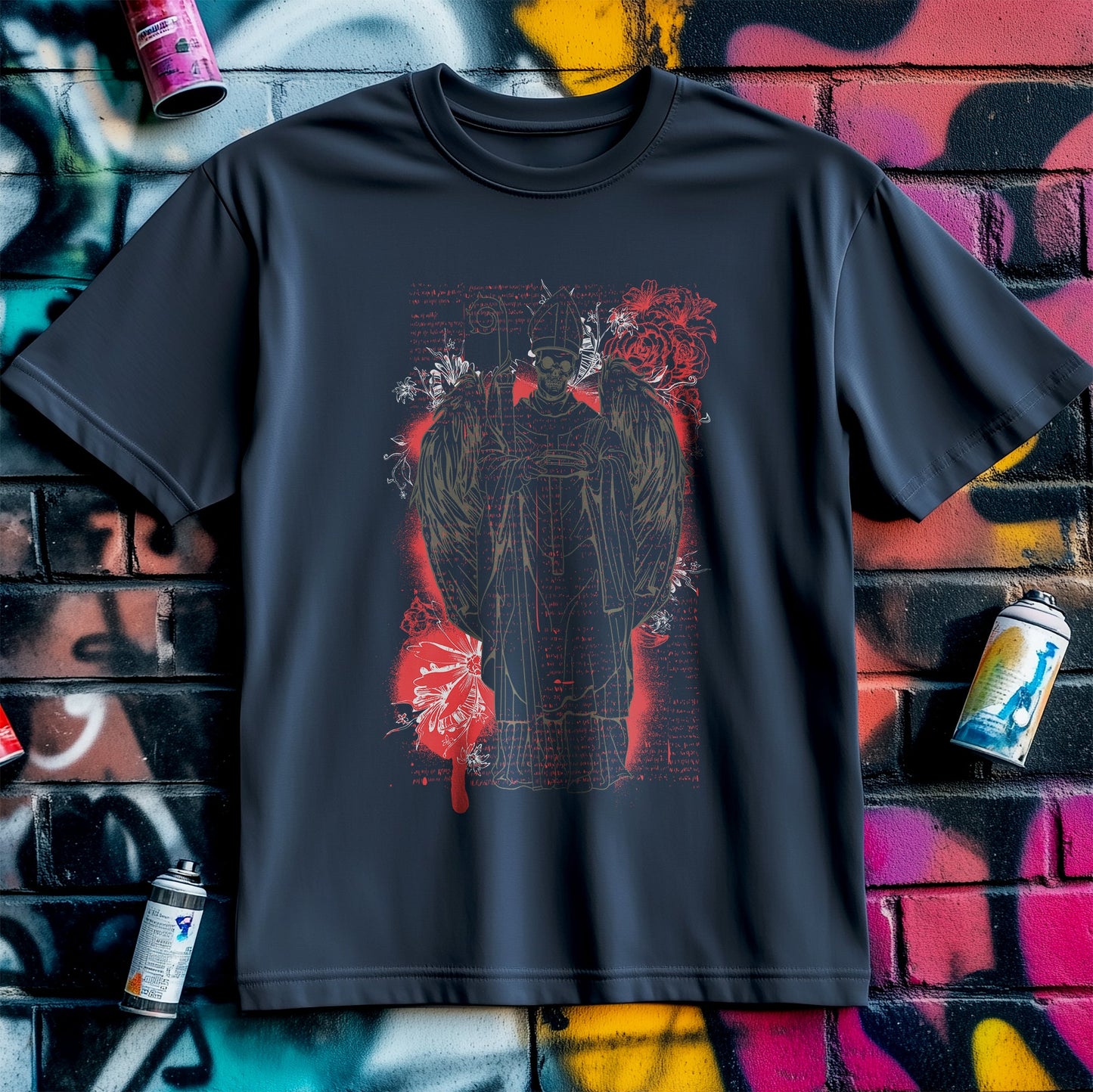 Pope Death t-shirt - Holy Smokes!