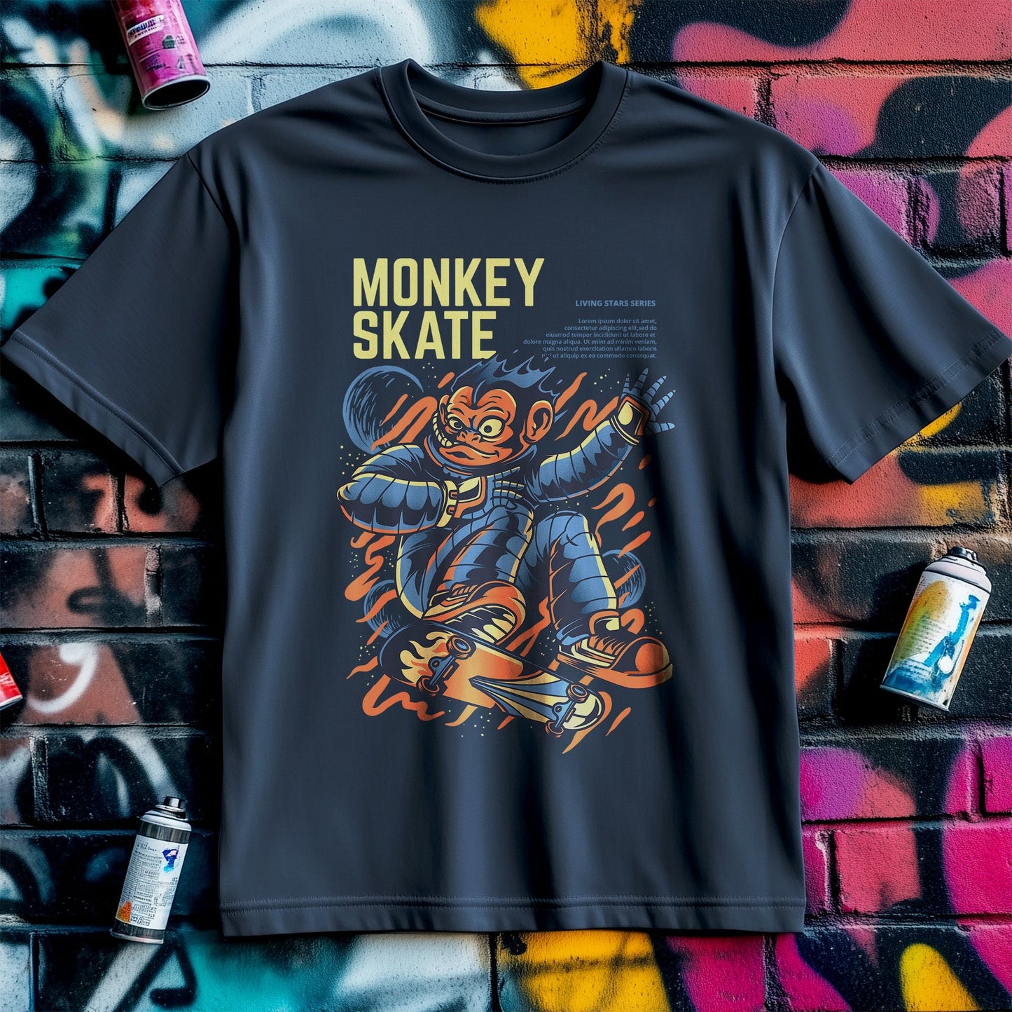 Mokey Skate T-Shirt