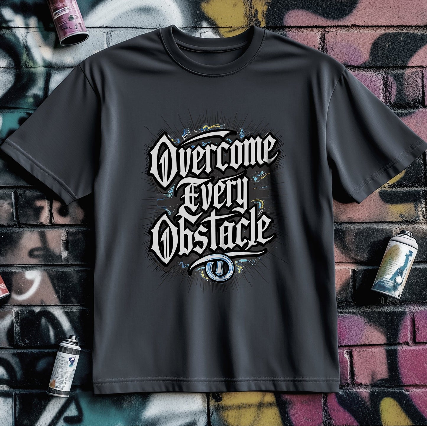 Motivation 91 Overcome Every Obstacle T-shirt