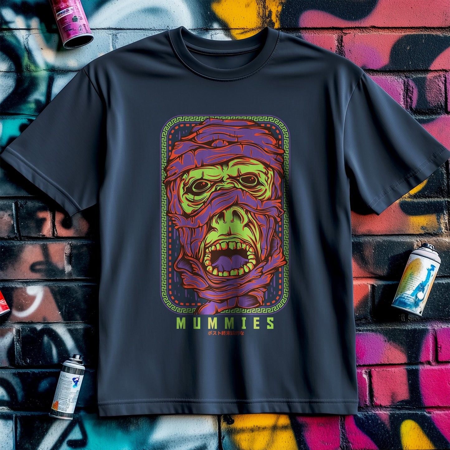 Mummies Poster T-shirt - Wrap