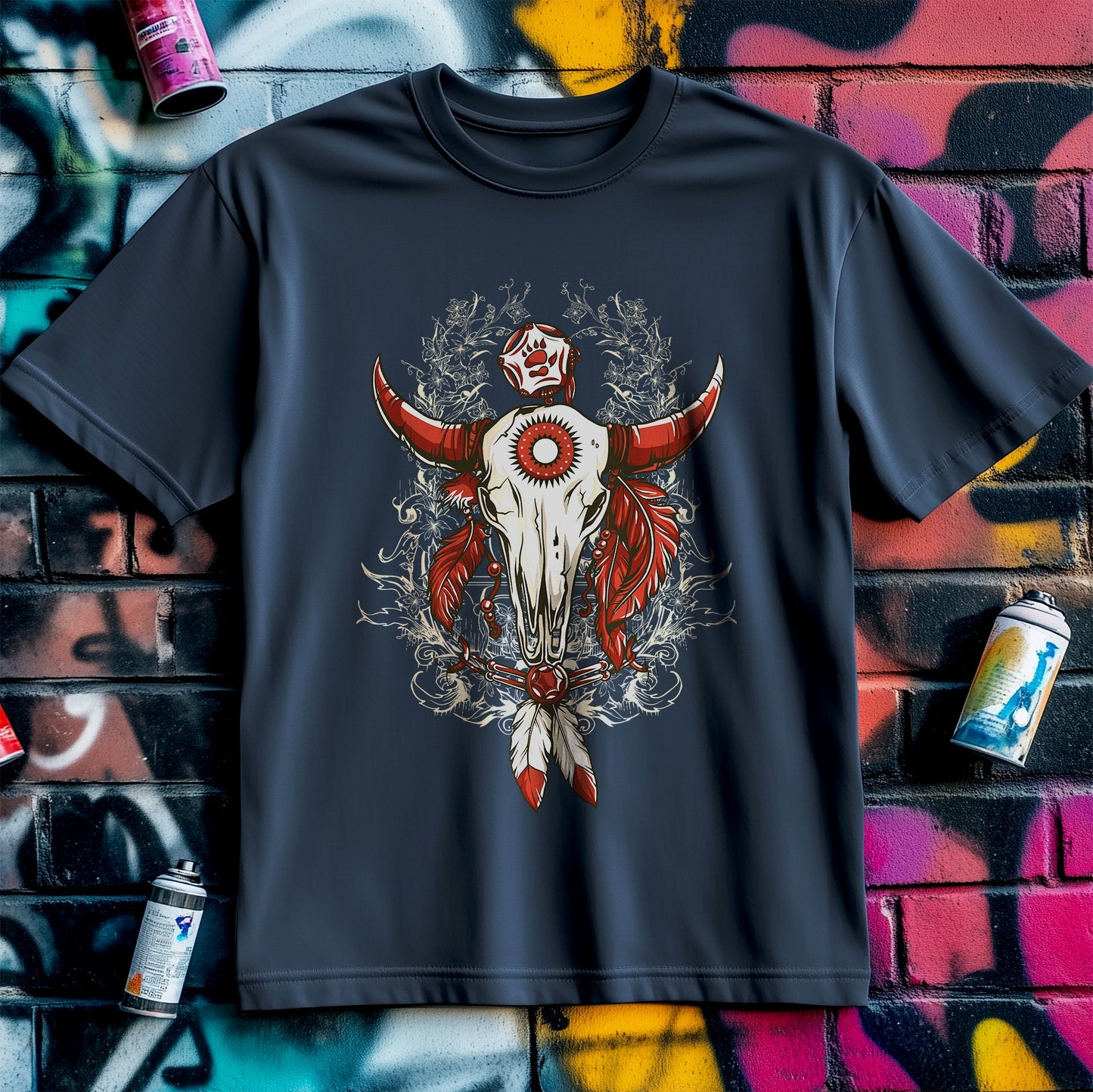 Native Skull T-shirt - Embrace Your