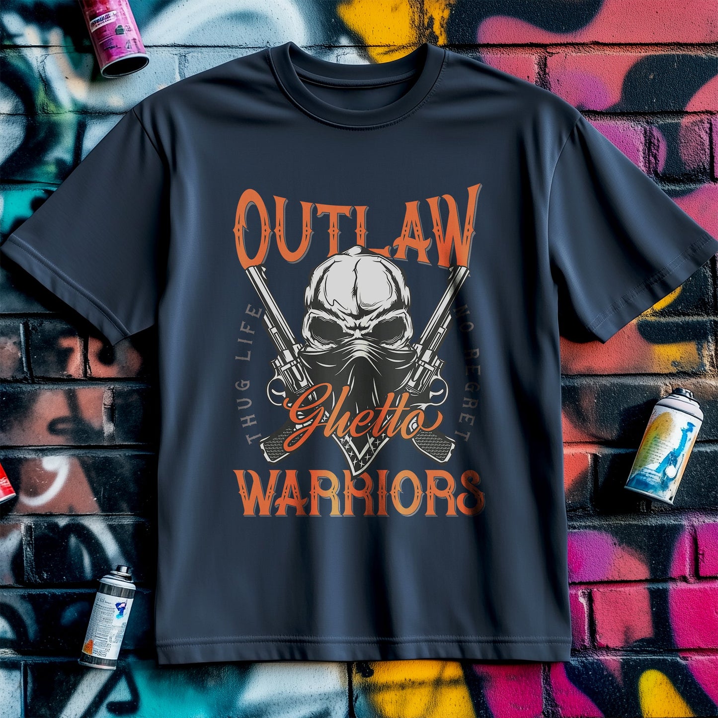Outlaw Ghetto Warrior T-Shirt -