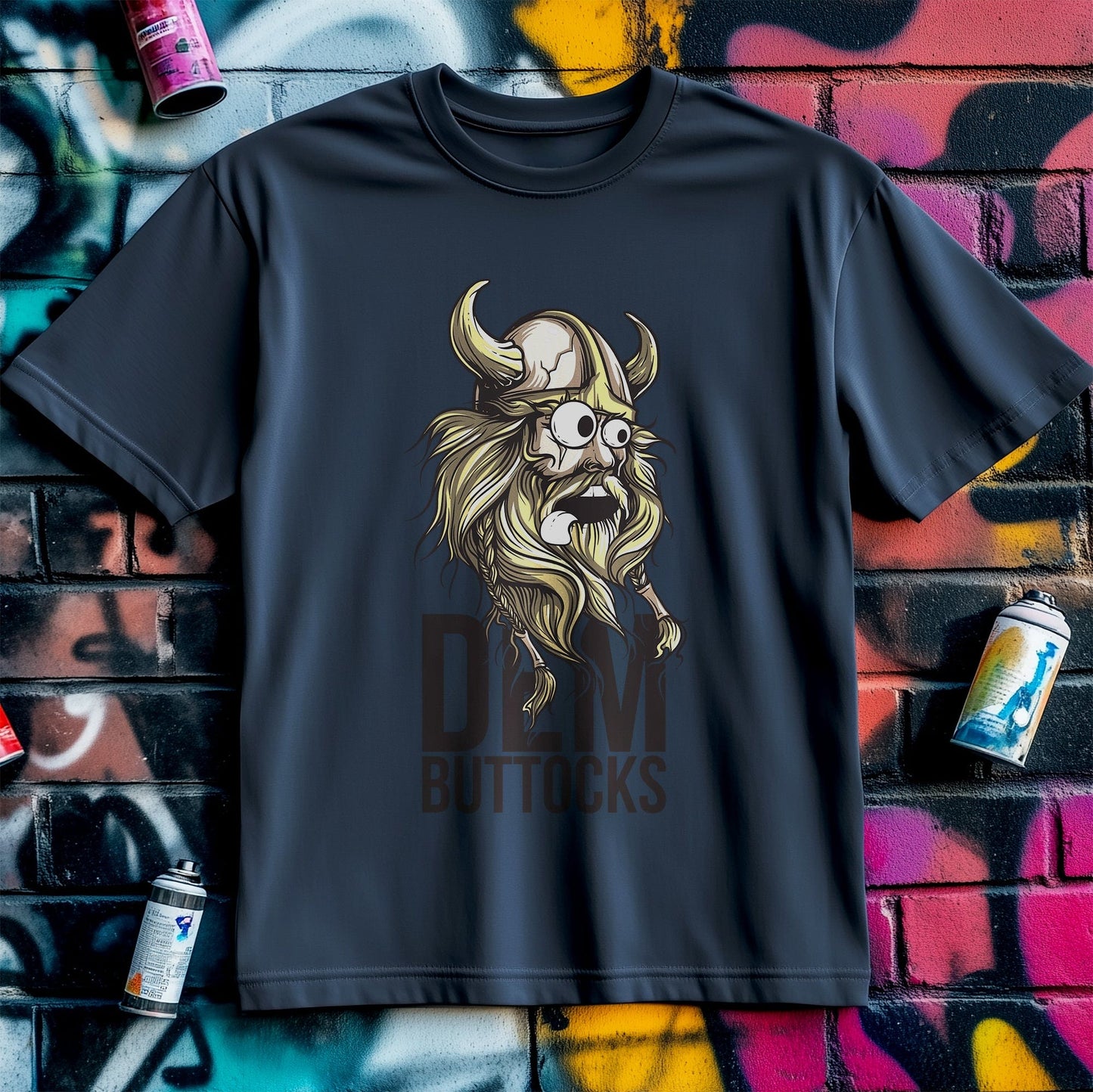 Dem Buttocks Viking T-Shirt -