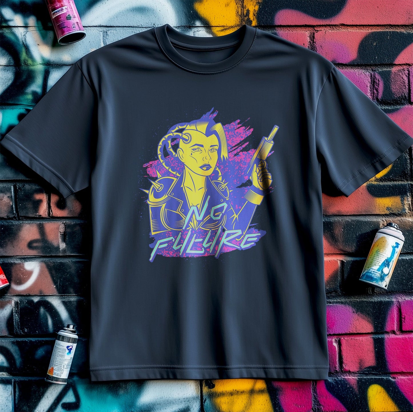 Cyberpunk_6 T-Shirt - Futuristic Fun