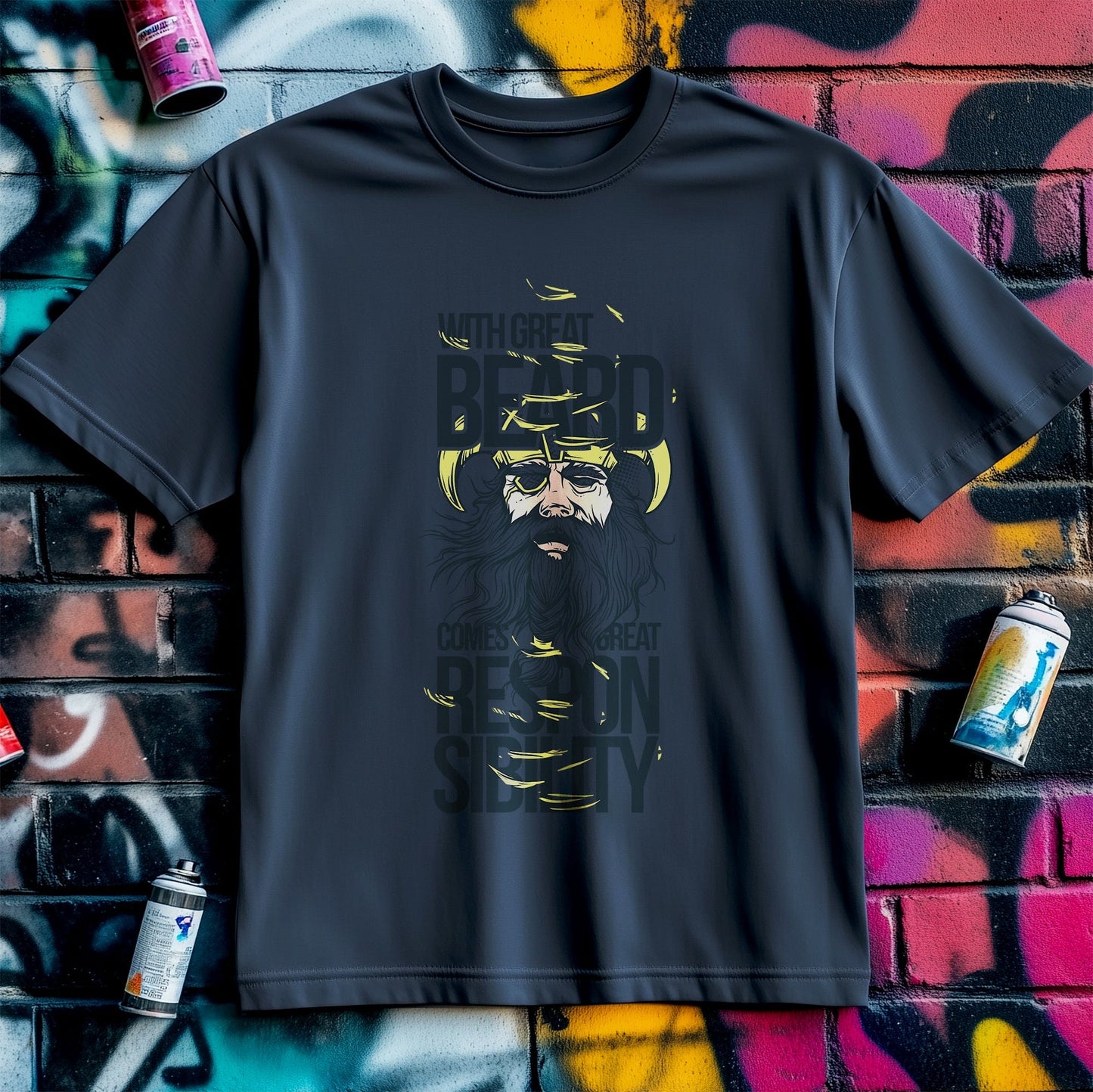Wirth Great Beard Funny T-Shirt