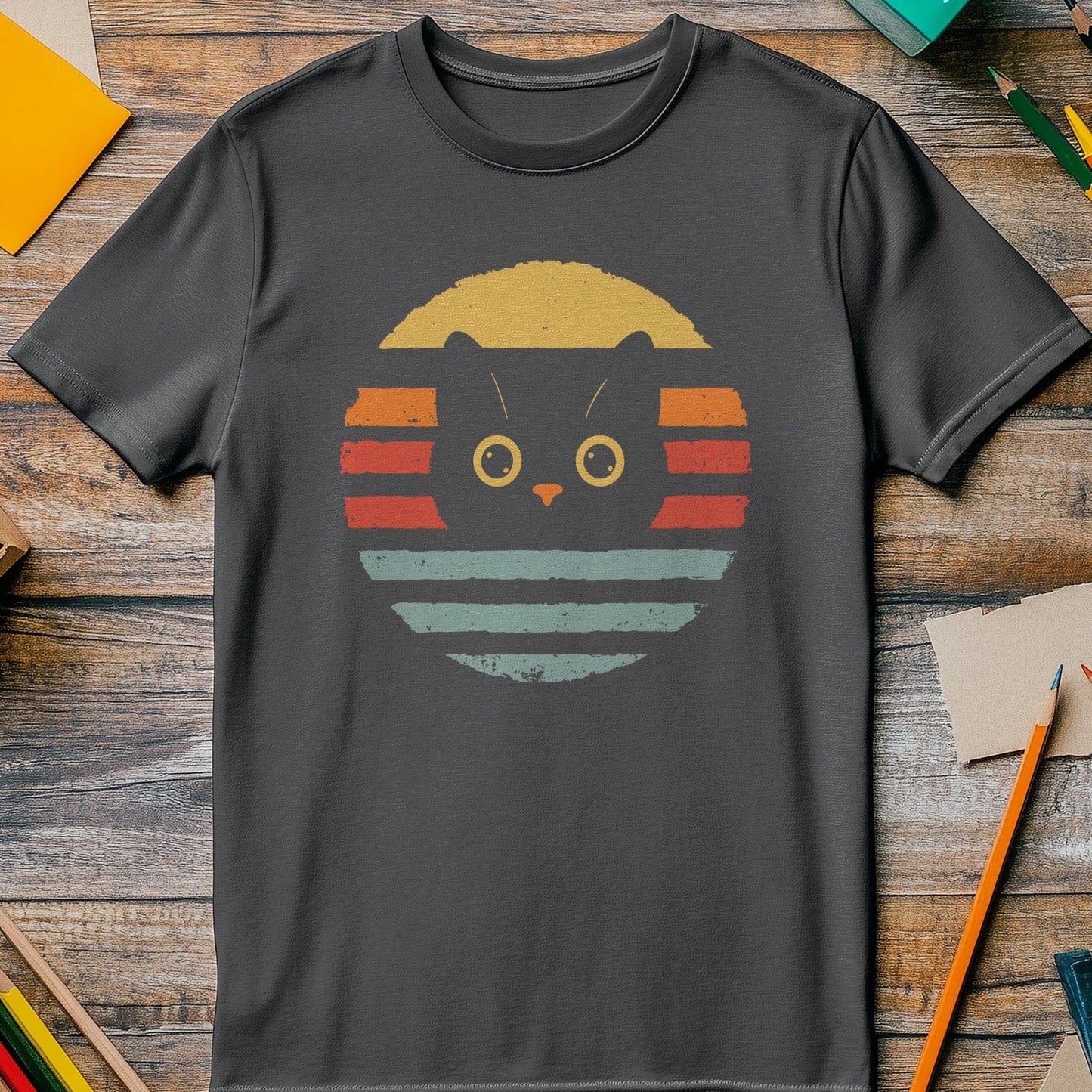 Cat Retro 3 T-shirt