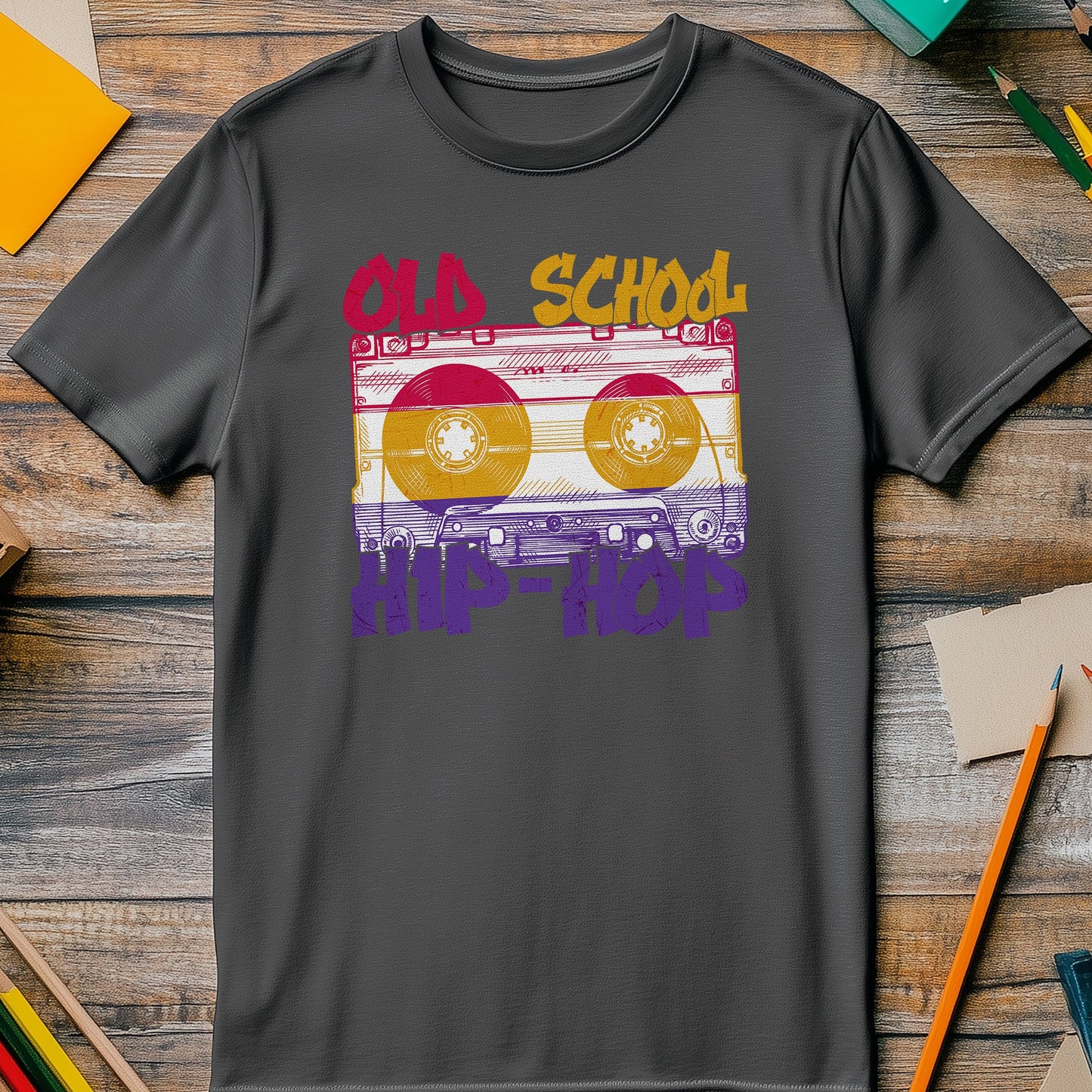 Old-School Hip-Hop T-Shirt - Retro