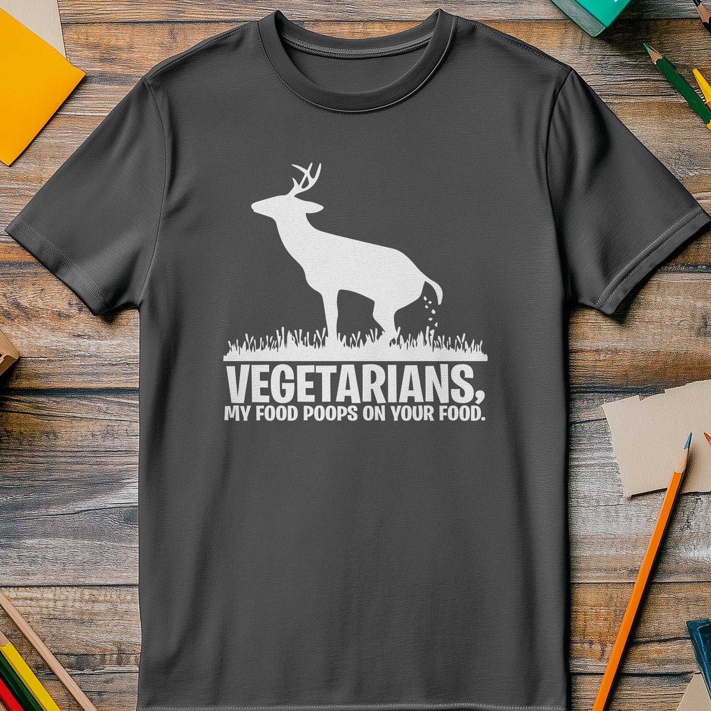 Vegetarian Food Poop T-Shirt -