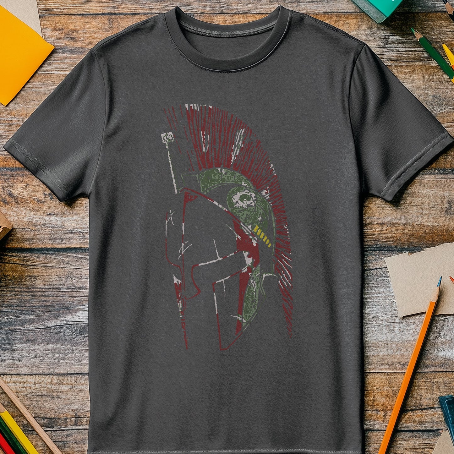 Mandalorian Spartan Helmet T-shirt