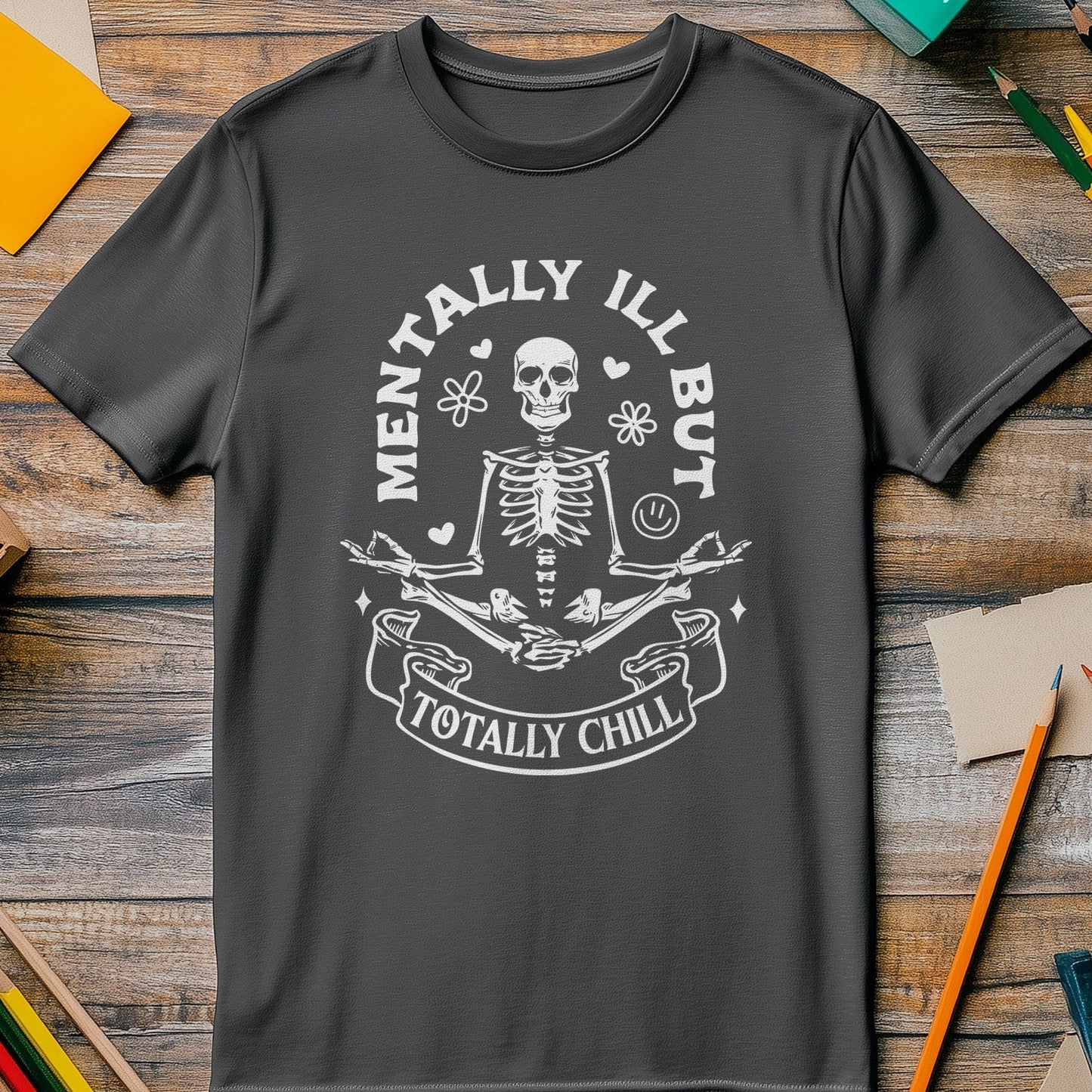 Mentally Ill Yoga T-Shirt