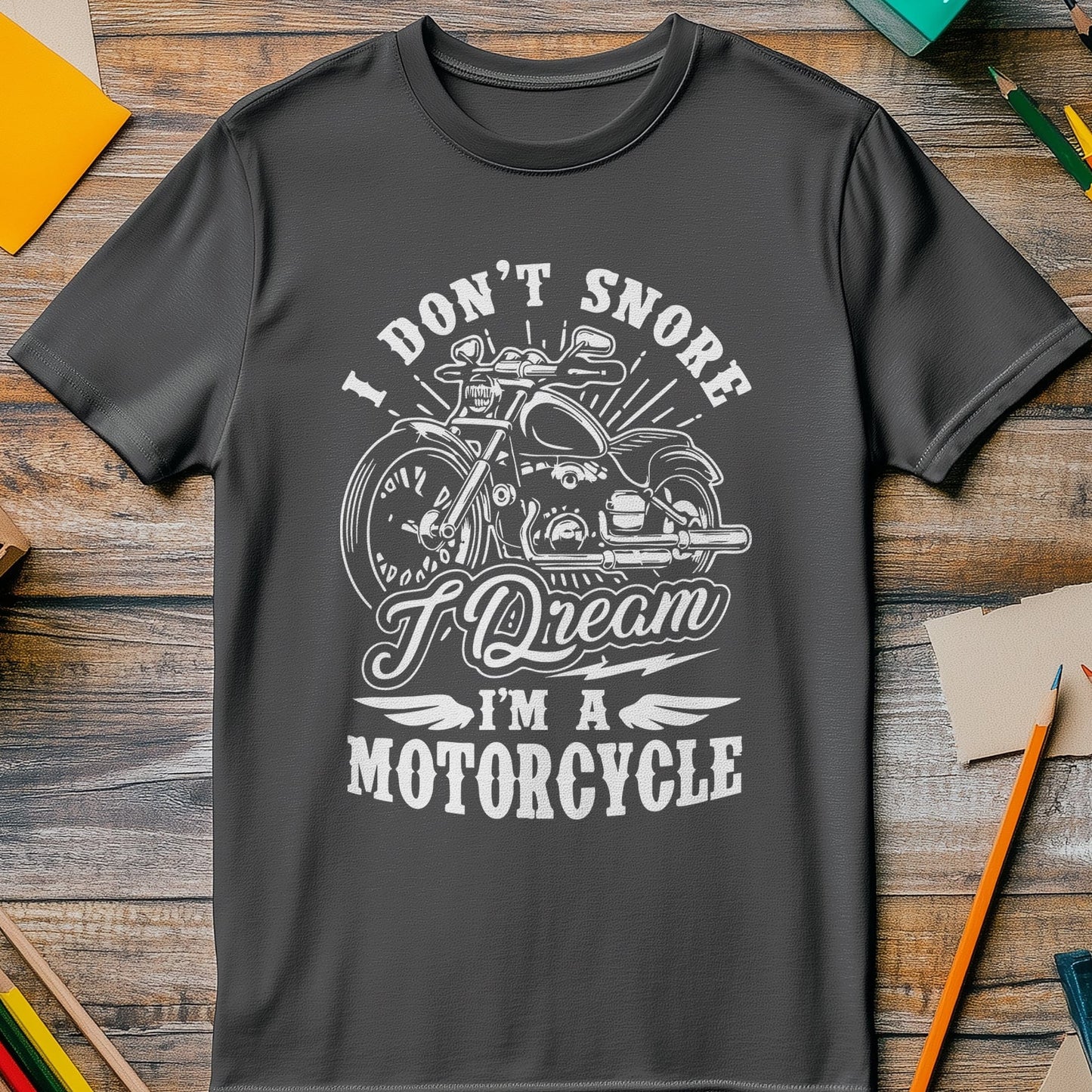 Motorcycle Snore 4 T-Shirt
