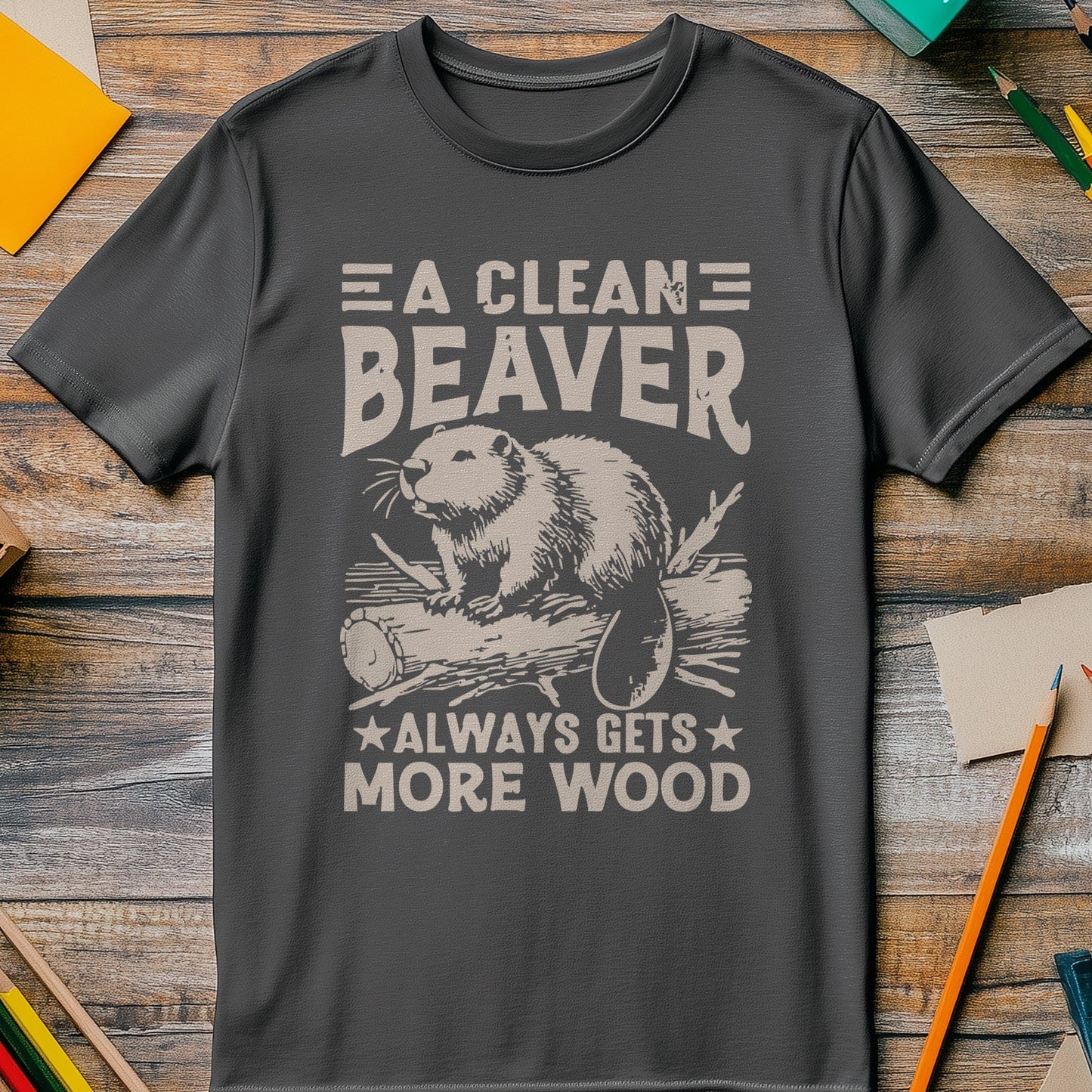 Nice Beaver 3 T-Shirt - Hilariously