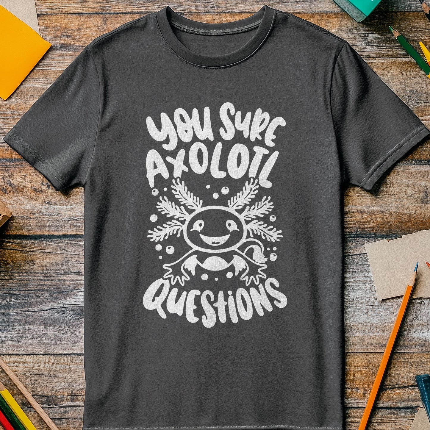 Axolotl Questions 4 T-shirt