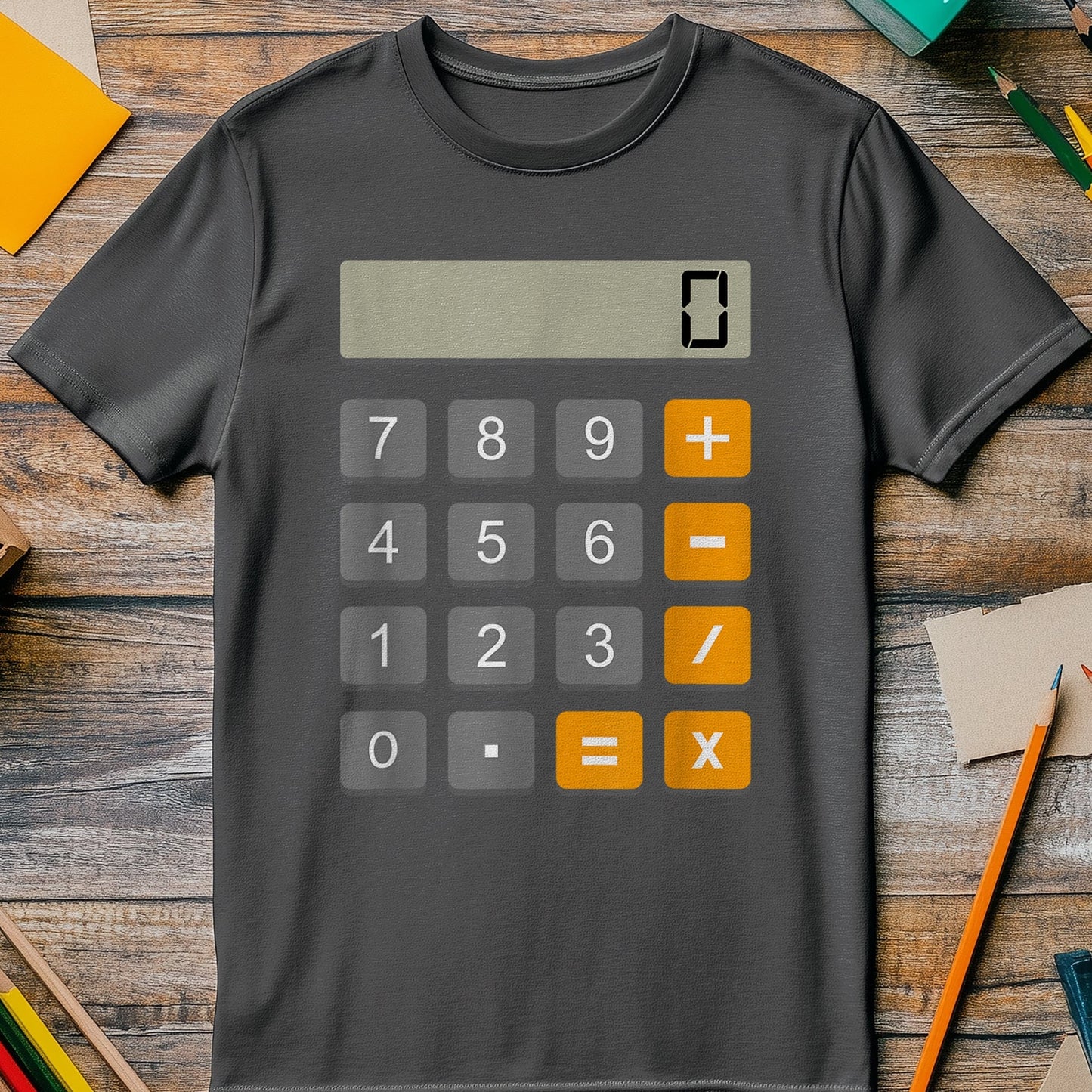 Calculator Number Math Kids Tee
