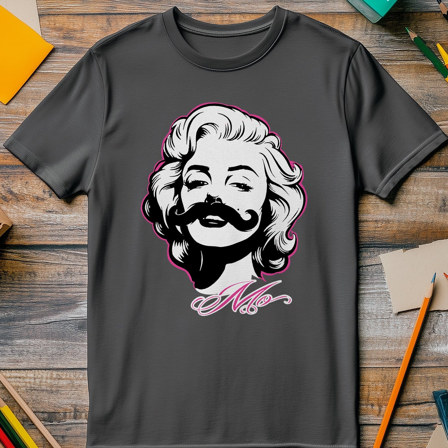Monroe Moustache T-Shirt