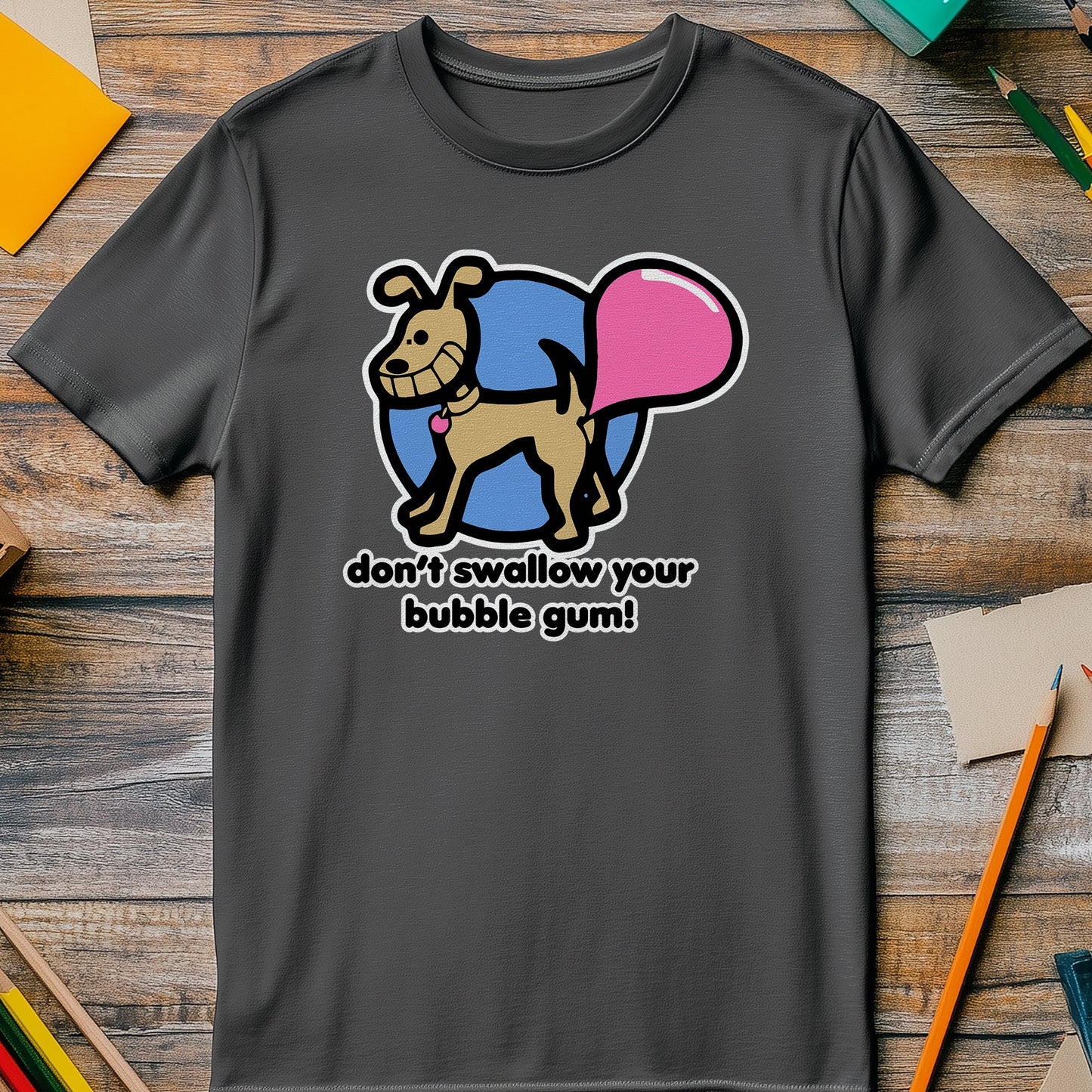 Swallow Bubble Gum Dog T-Shirt -