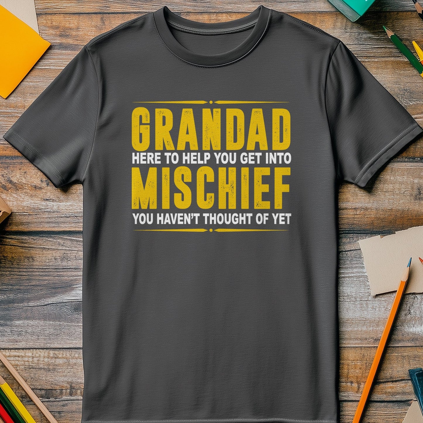 Grandad Mischief 1 T-shirt