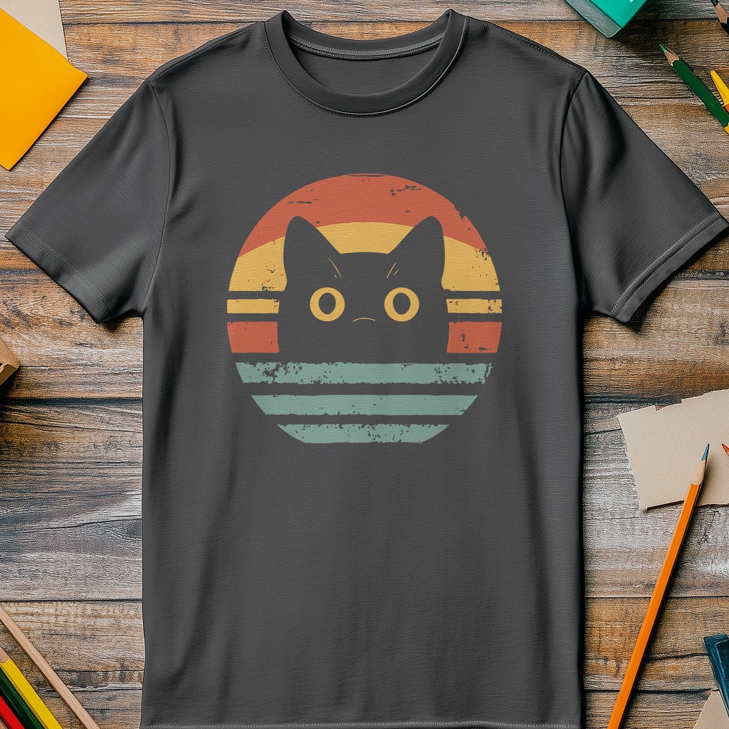 Cat Retro 1 T-shirt