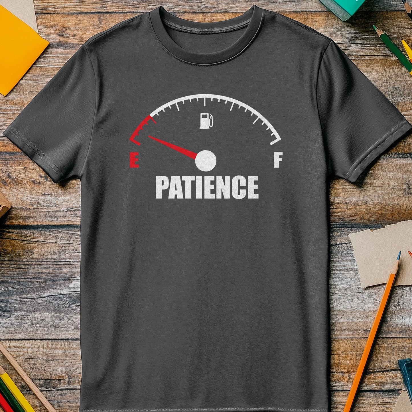 Patience Empty T-Shirt - Warning: