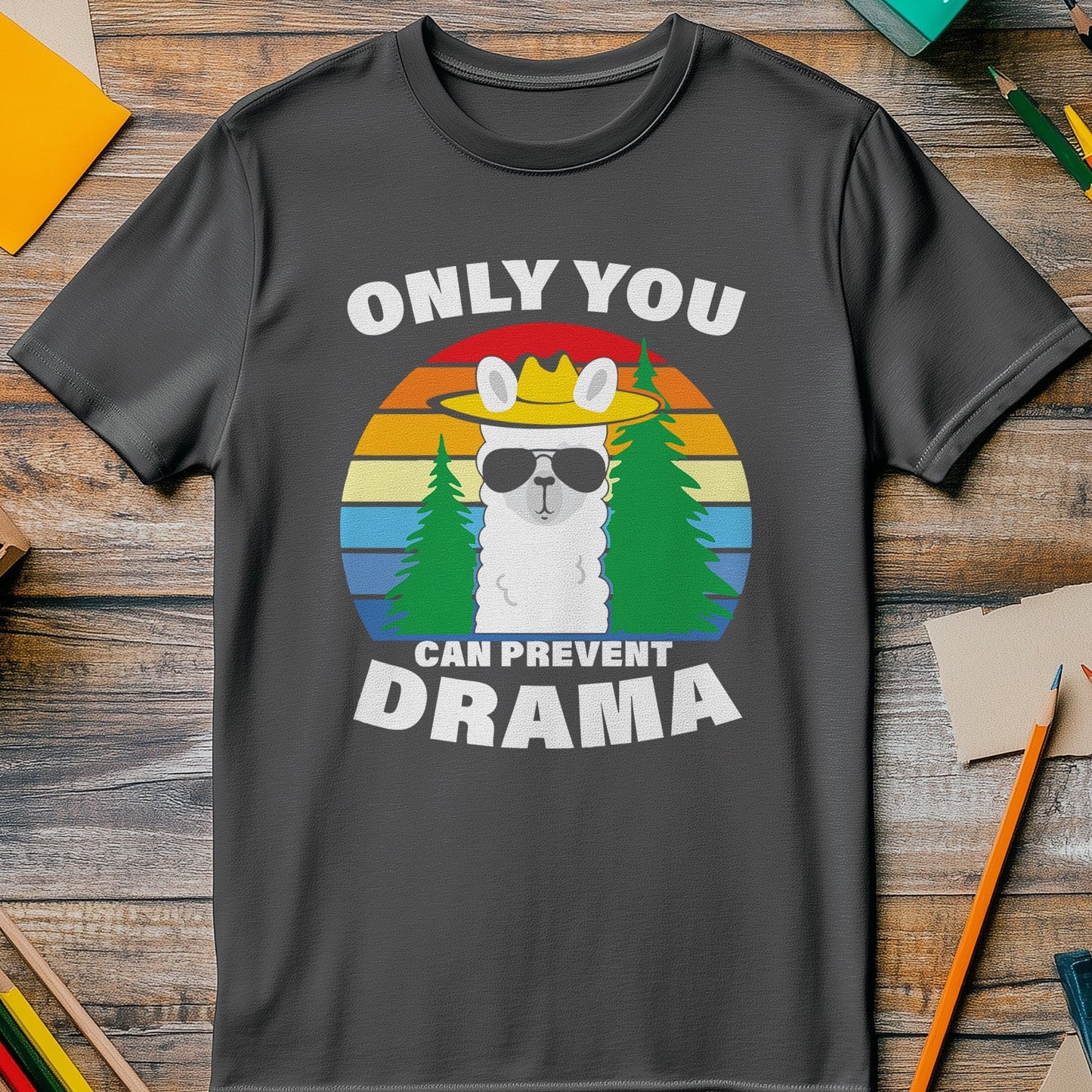 Drama Llama 2 T-Shirt - Only you