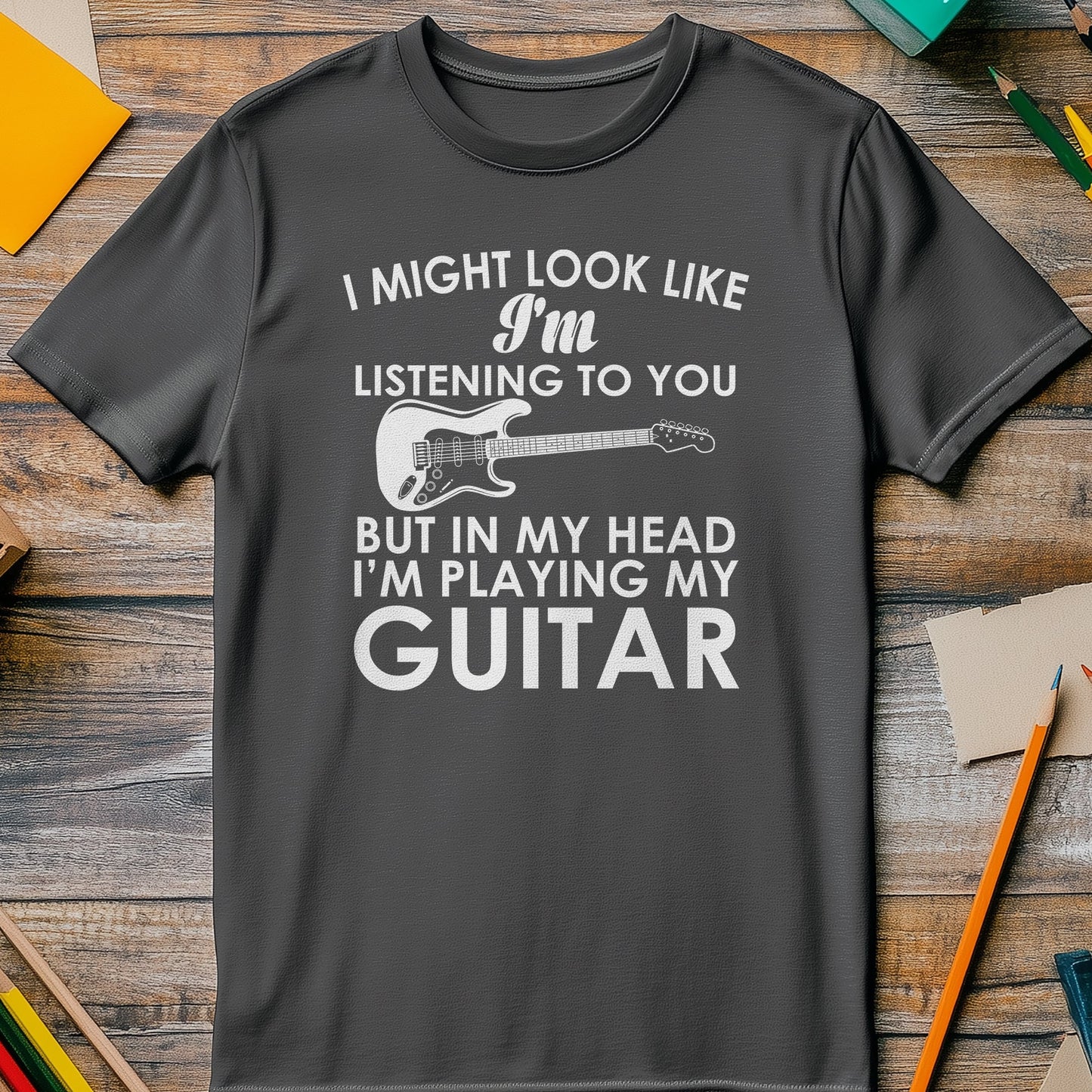 My Head Playing Guitar T-Shirt
