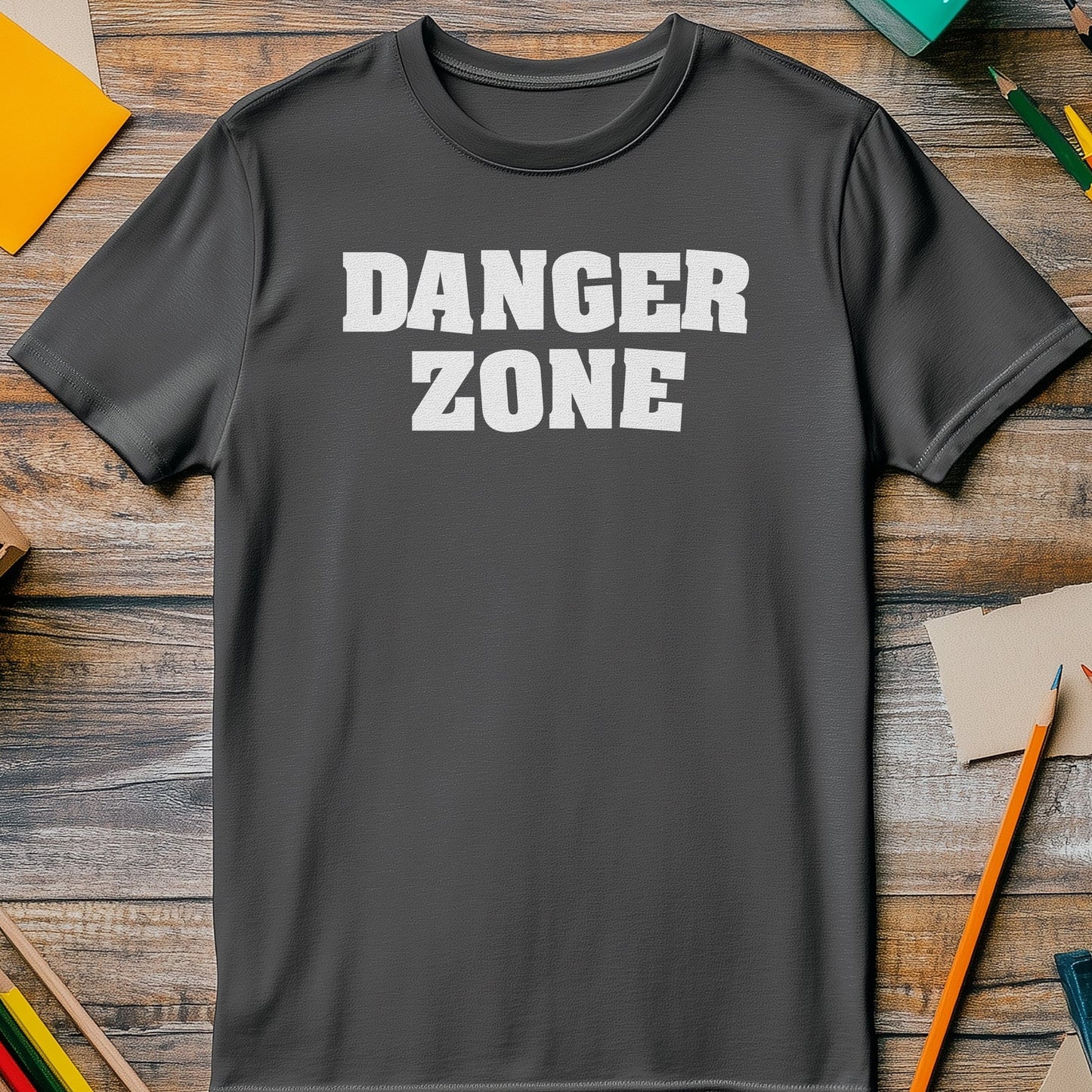 Danger Zone T-Shirt - Enter at Your