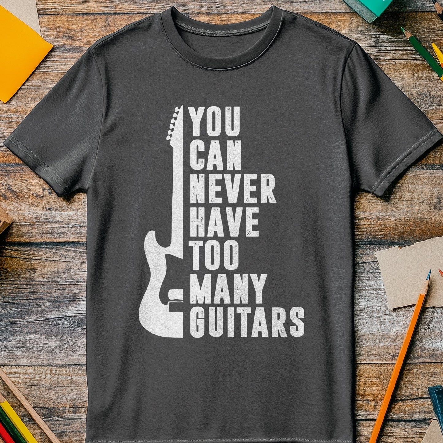 Too Many Guitars 3 T-Shirt