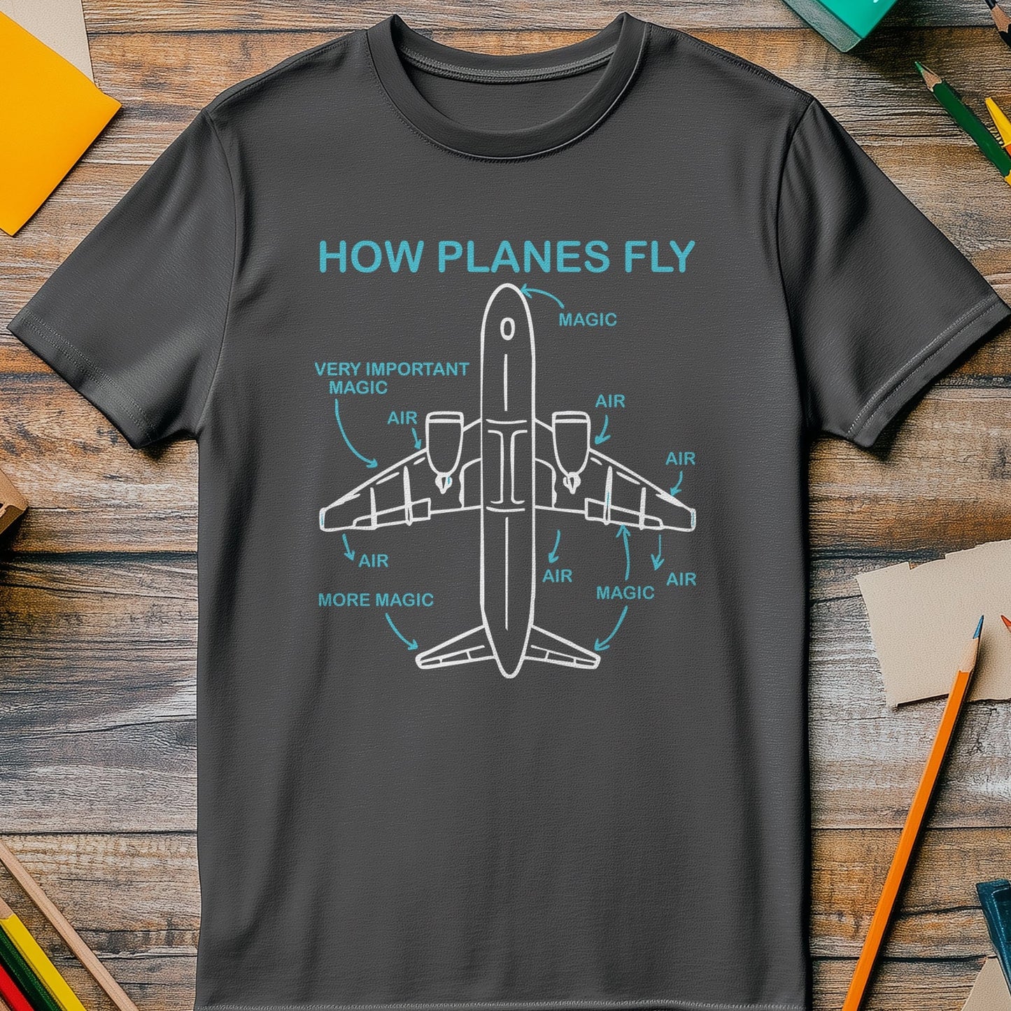 How Planes Fly 1 T-Shirt