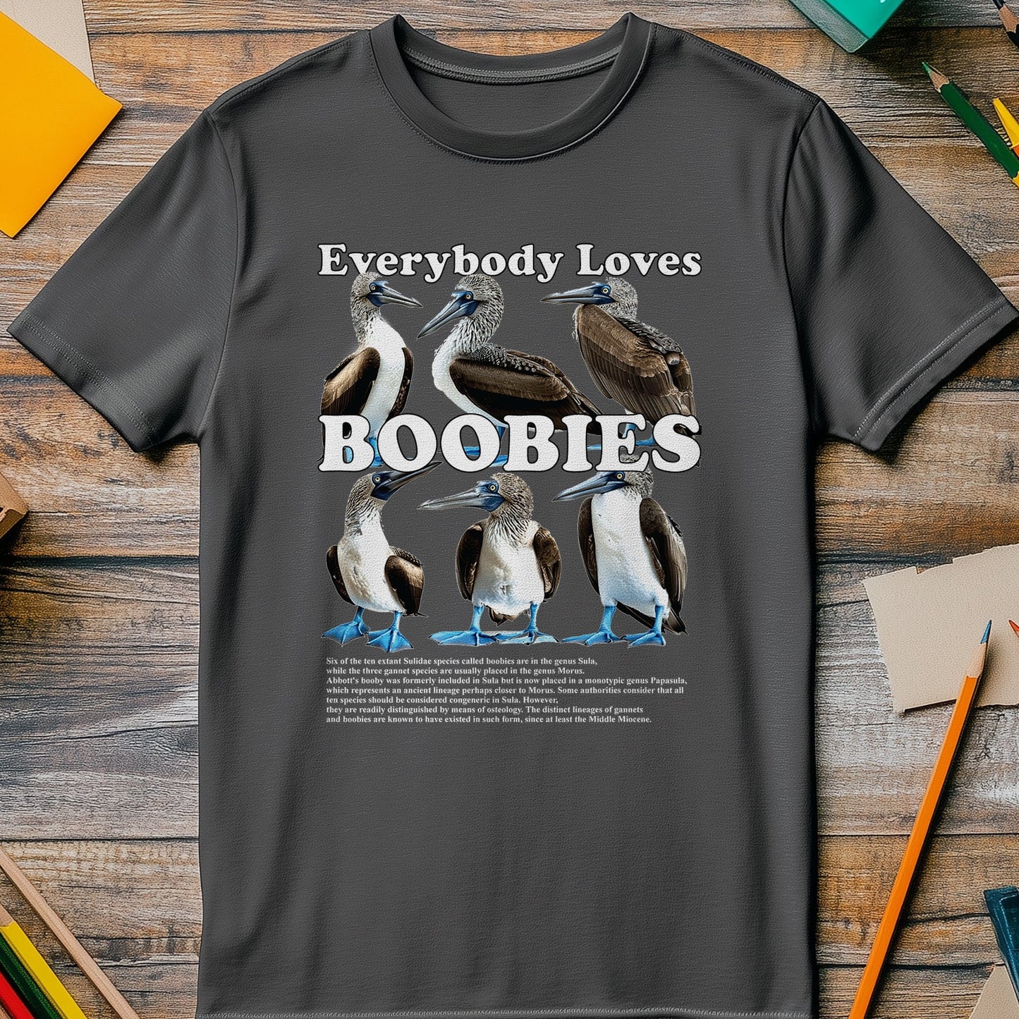 Love Boobies 1 T-Shirt - Hilariously