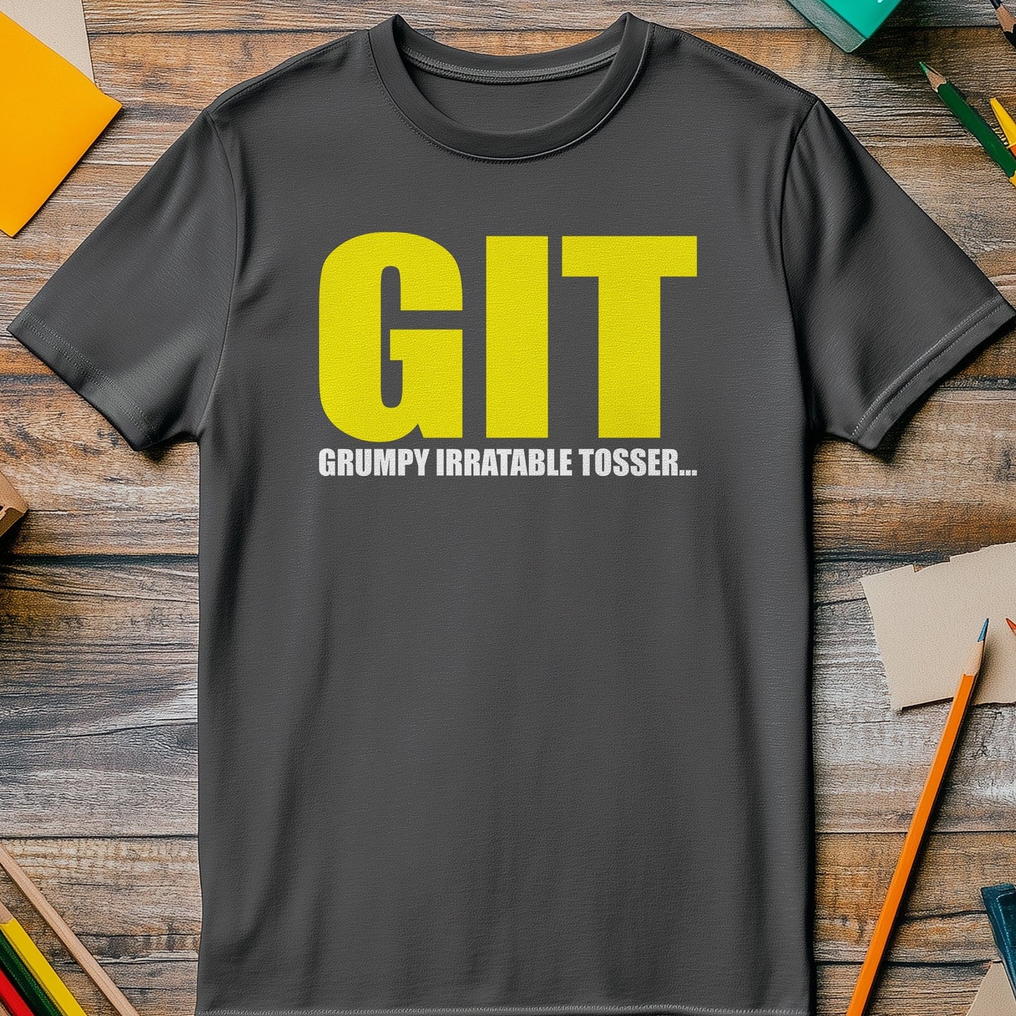 Git Grumpy Irritable T-shirt - Embrace
