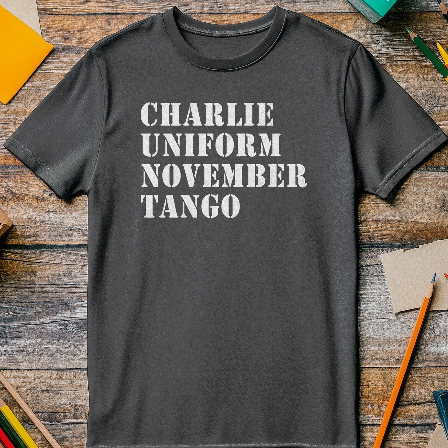 Charlie-Uniform-November-Tango T-Shirt
