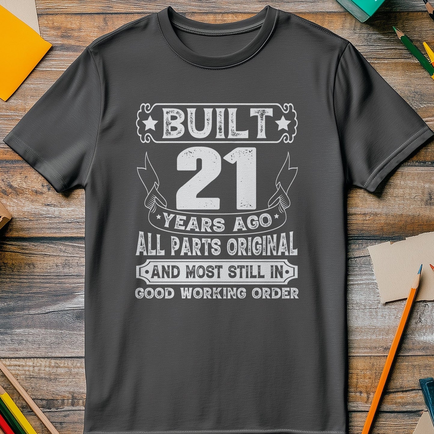 Built Years Ago 21 T-Shirt