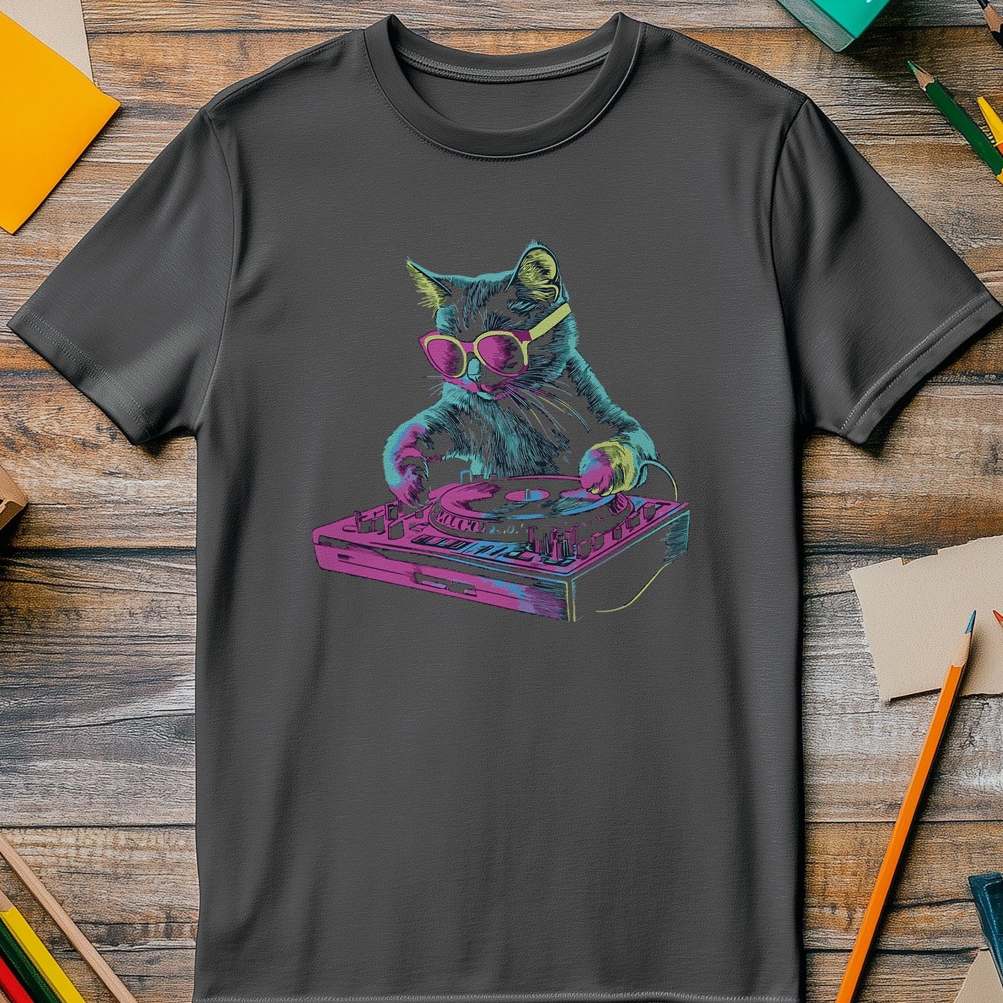 DJ Cat 4 - Purr-fectly T-Shirt