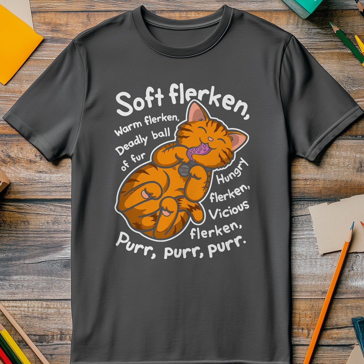 Flerken Cat Soft t-shirt - Purrfectly