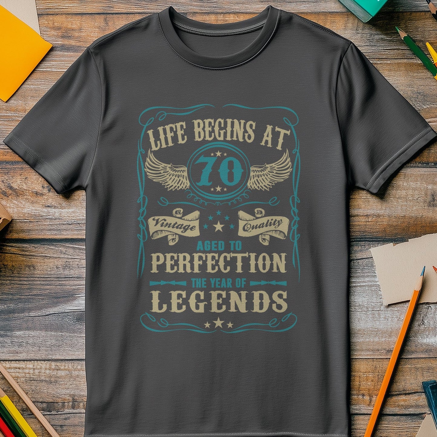 Life Begins at 70 T-Shirt