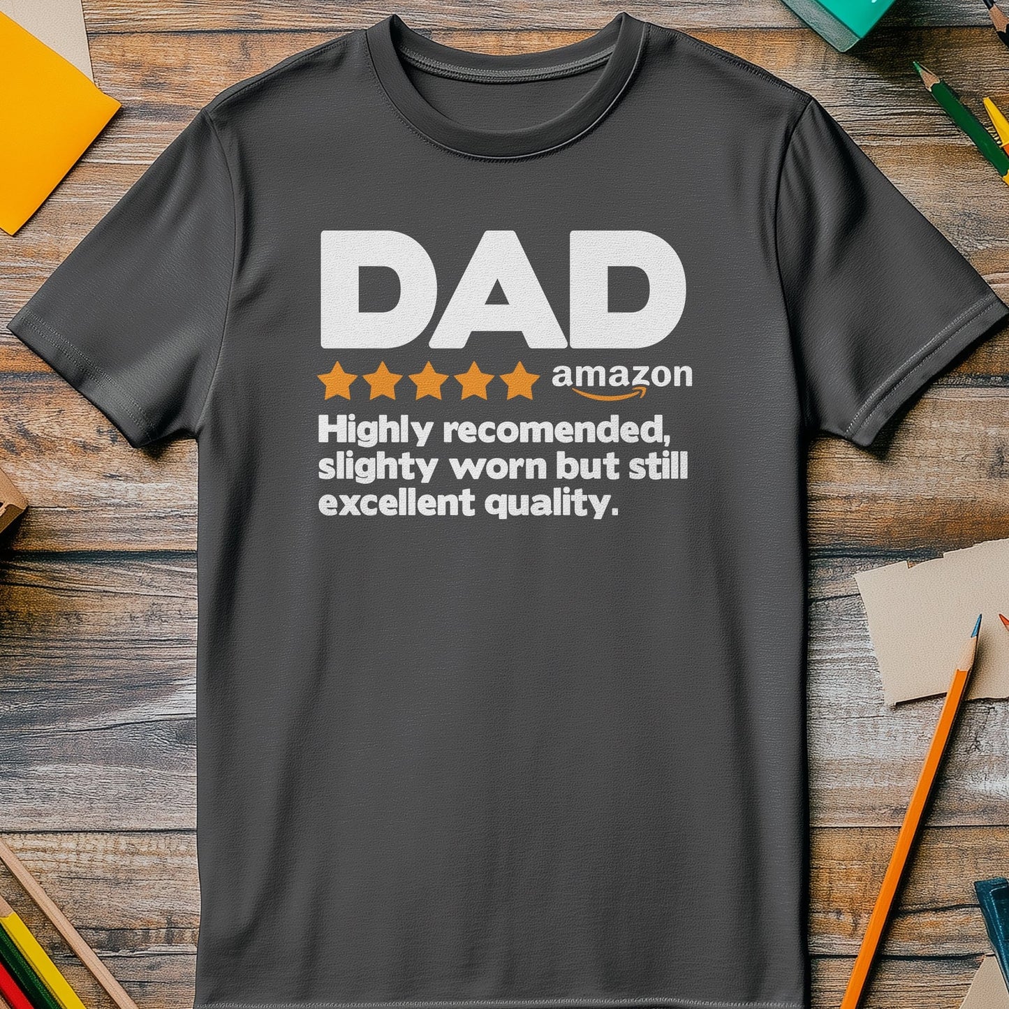 5 Star Dad T-Shirt - Dad's Review