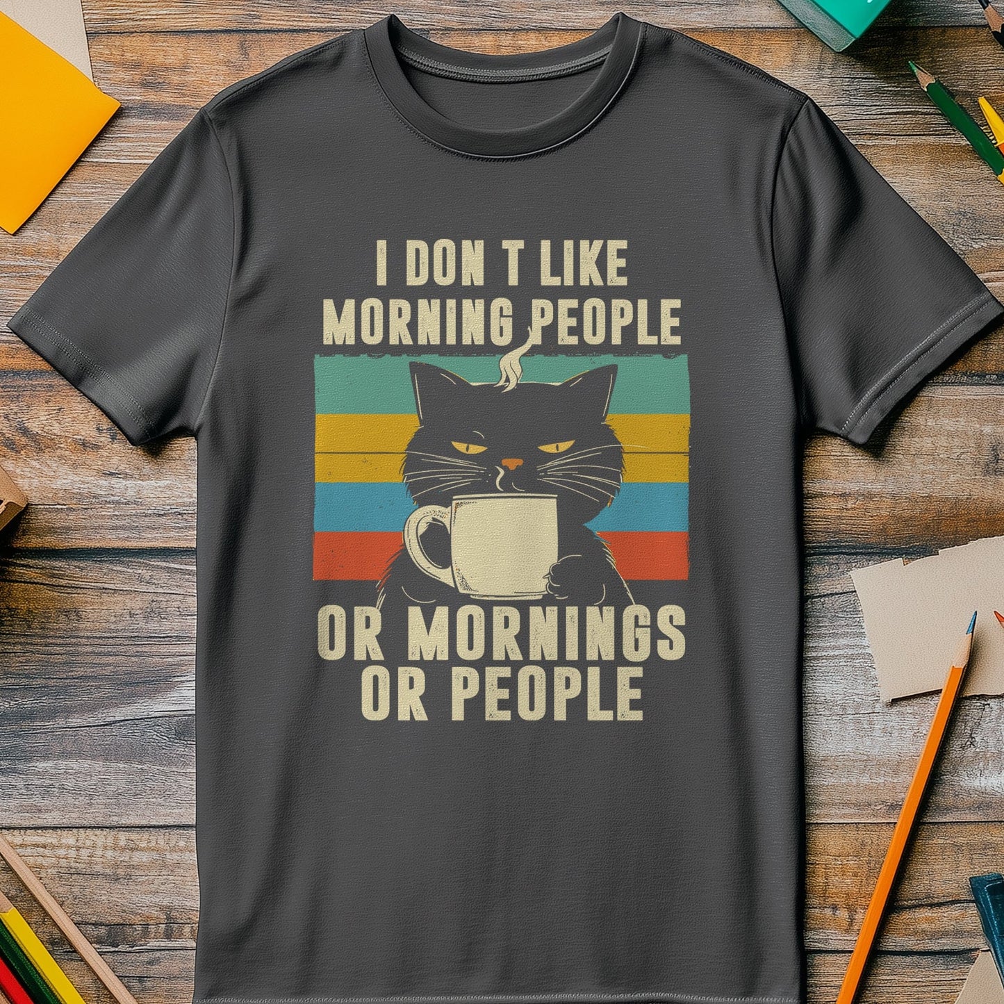 Morning People 1 T-Shirt - For Night