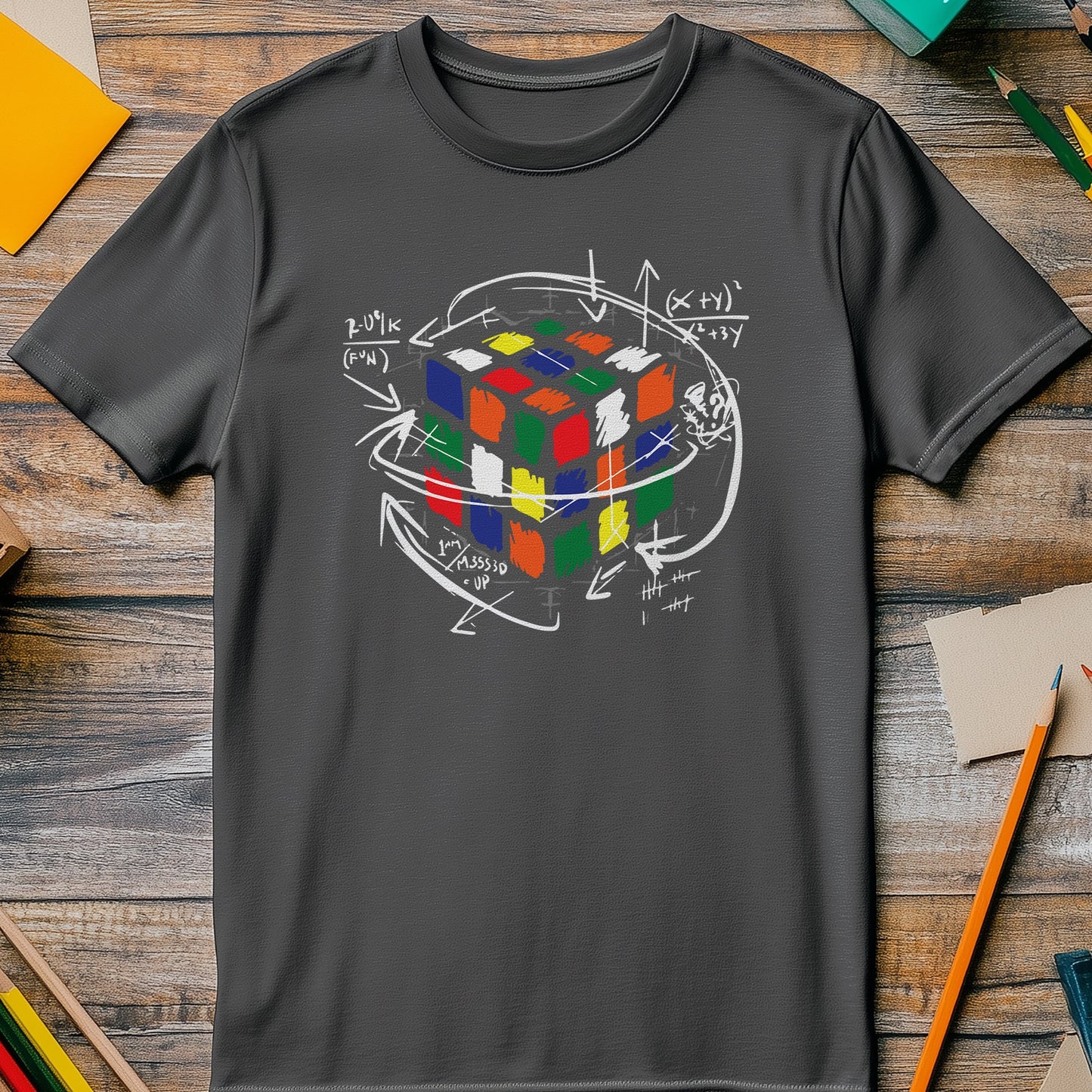 Rubix Equation T-Shirt - Solve the