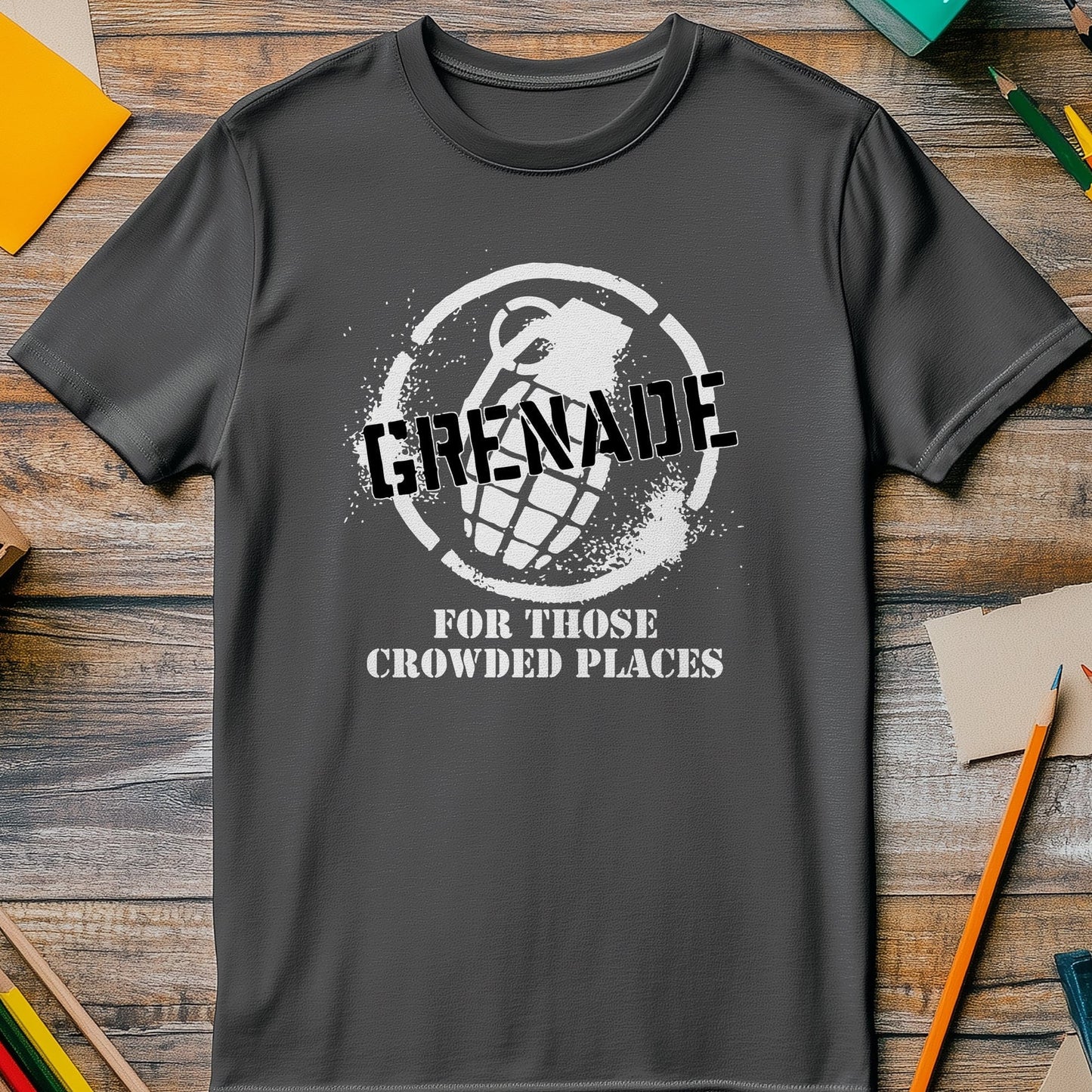 Grenade Crowded Place T-Shirt -