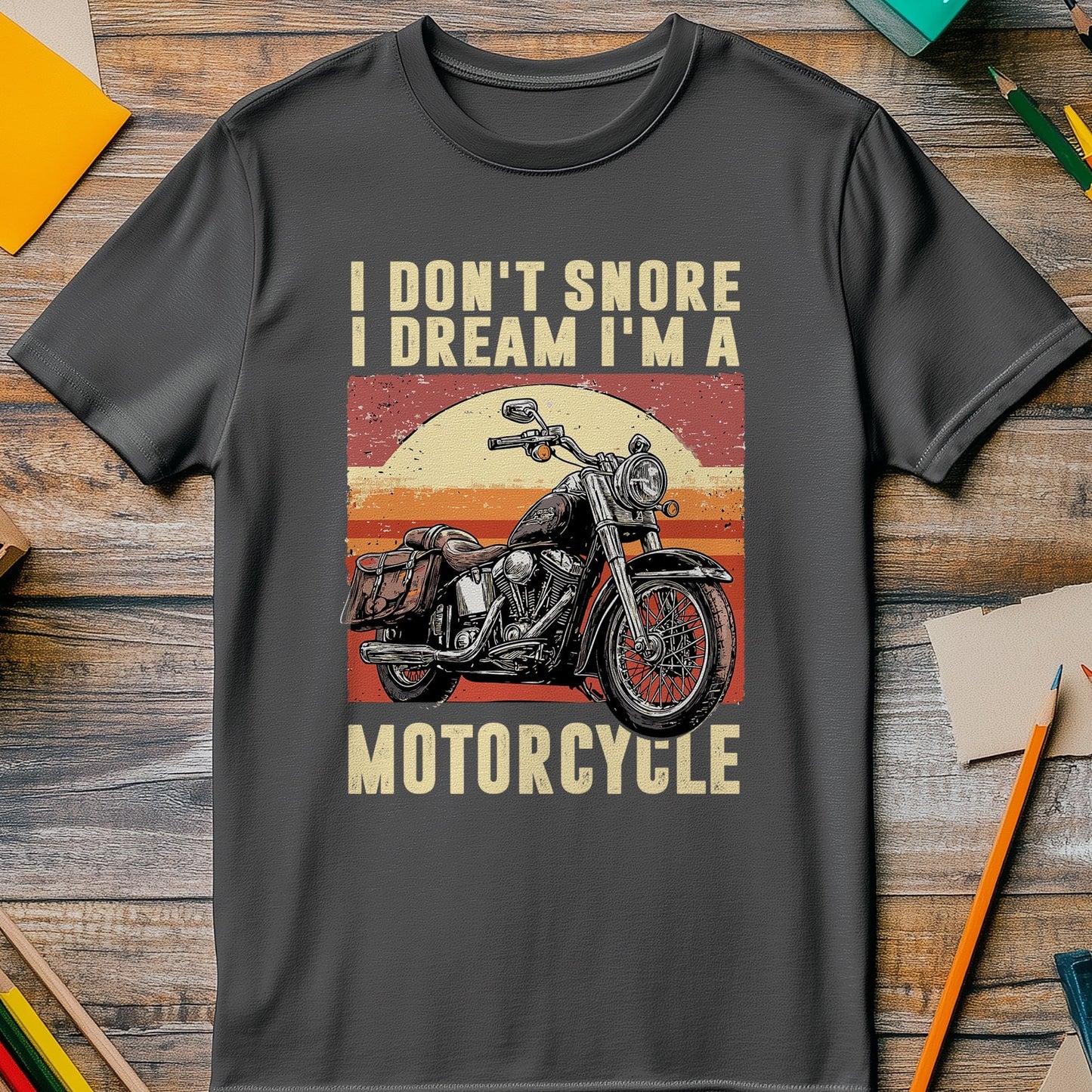 Motorcycle Snore 3 T-Shirt