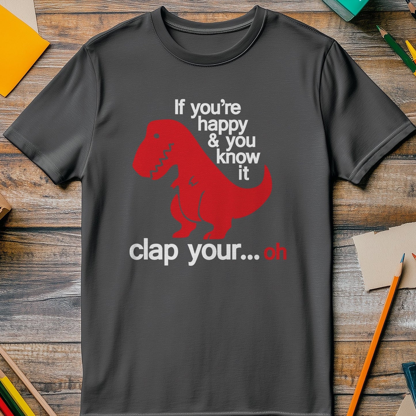 T-Rex Happy 2 t-shirt