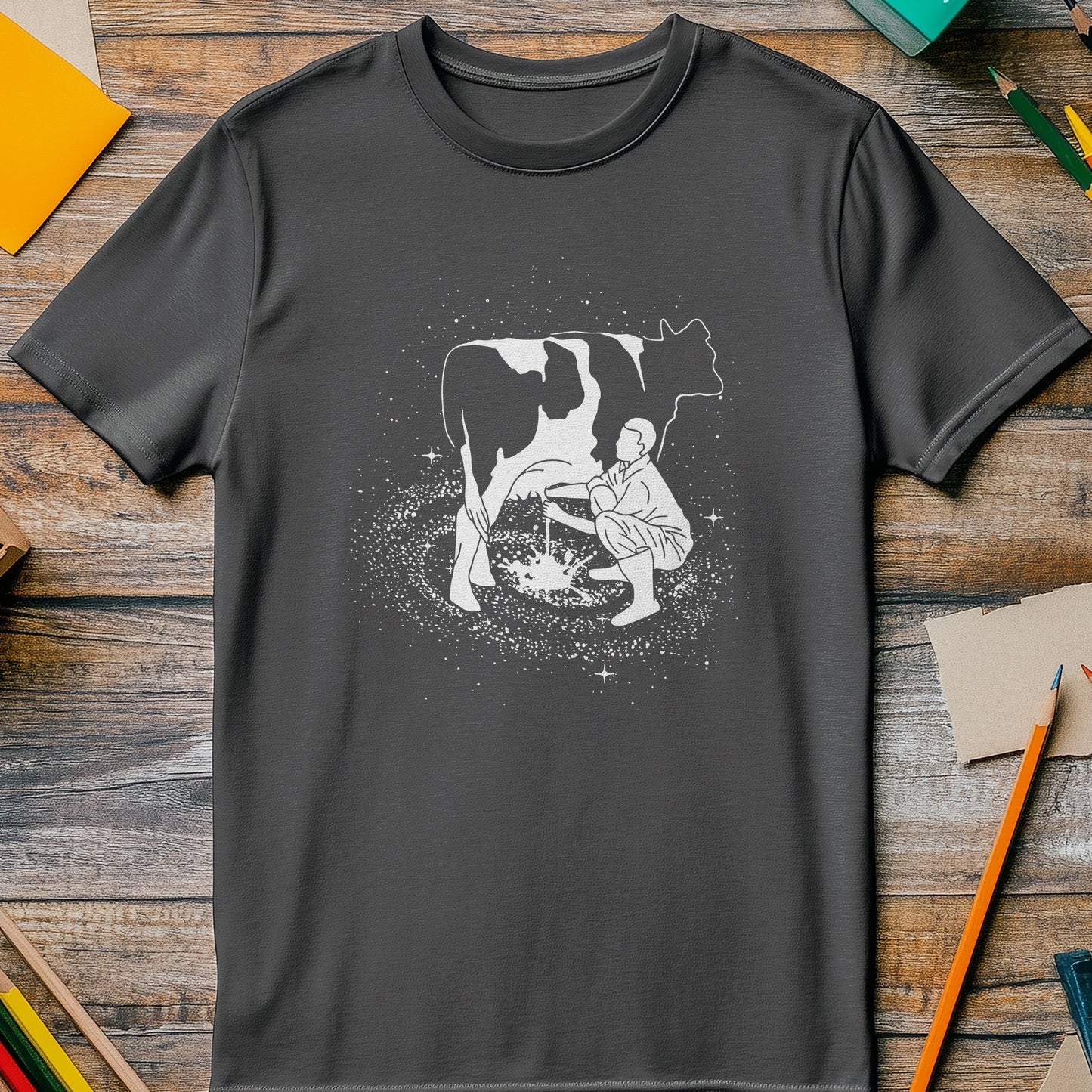 Milkyway Cow t-shirt - Udderly Funny!