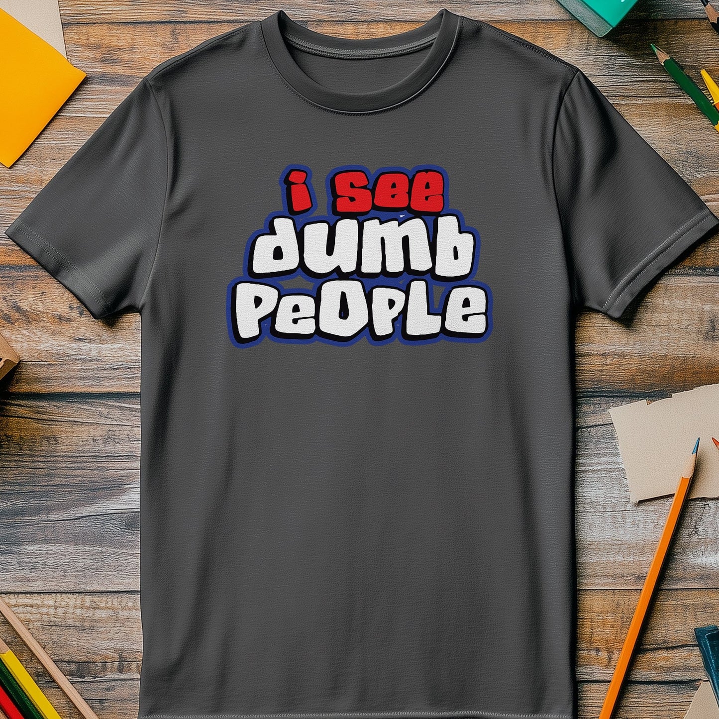 I See Dumb People T-Shirt