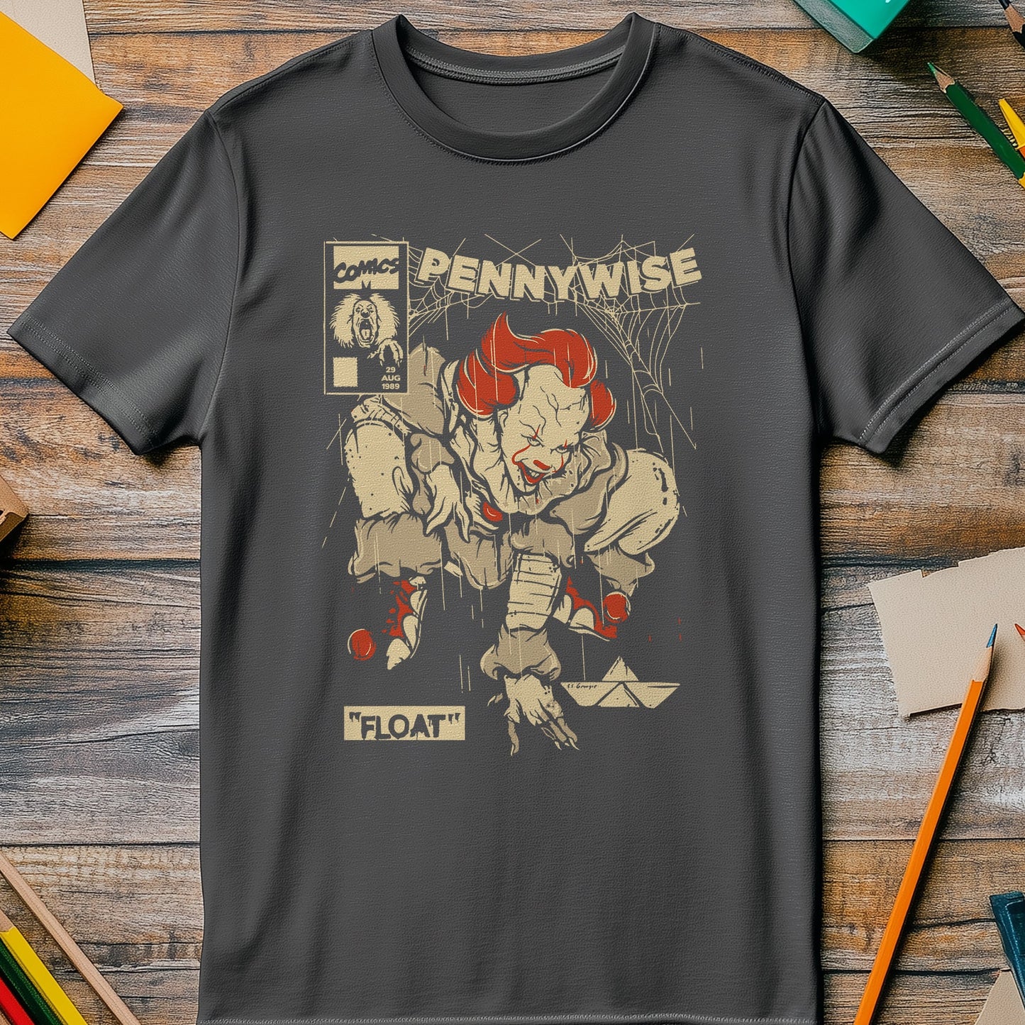 Pennywise Comic Book Cover T-Shirt