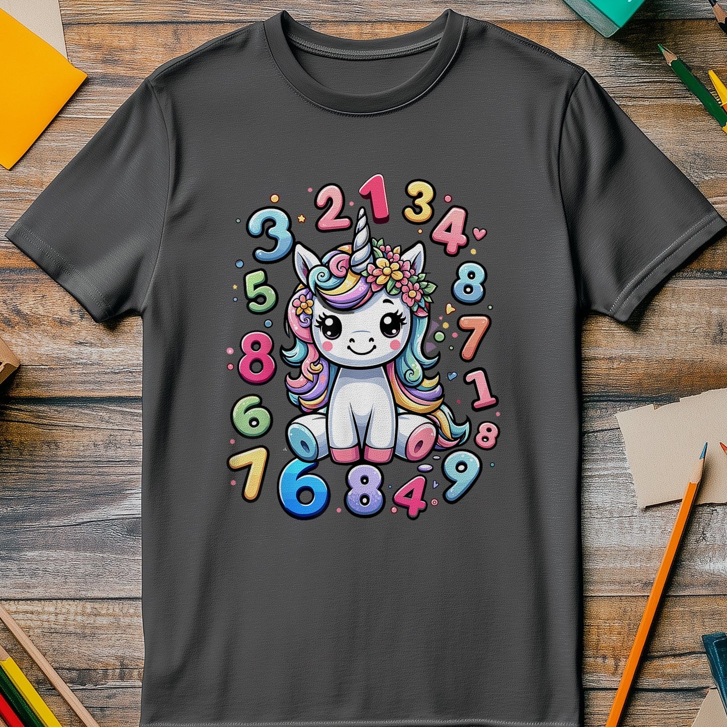 Unicorns + Math = Magical  Kids Tee