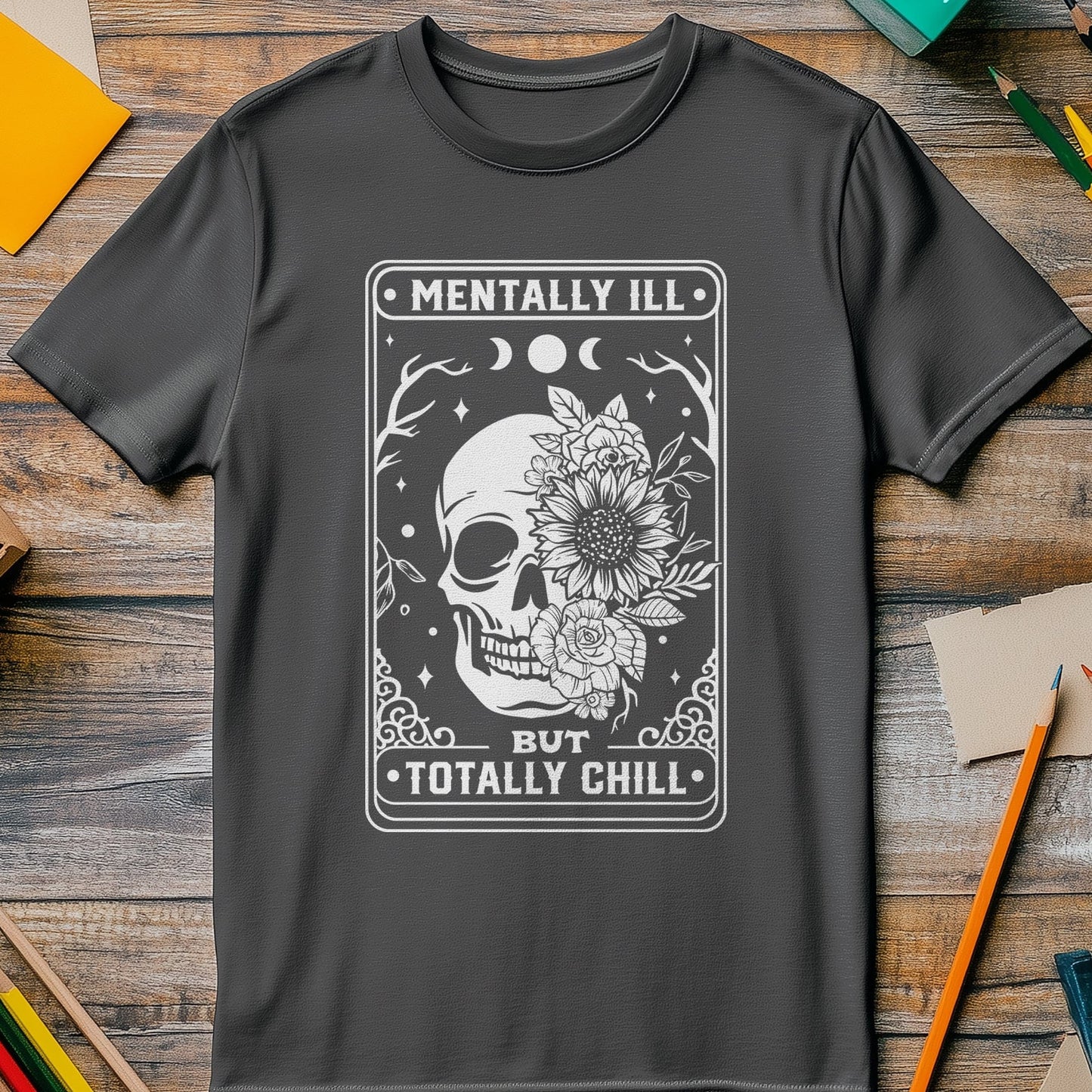 Mentally Ill Tarot T-shirt