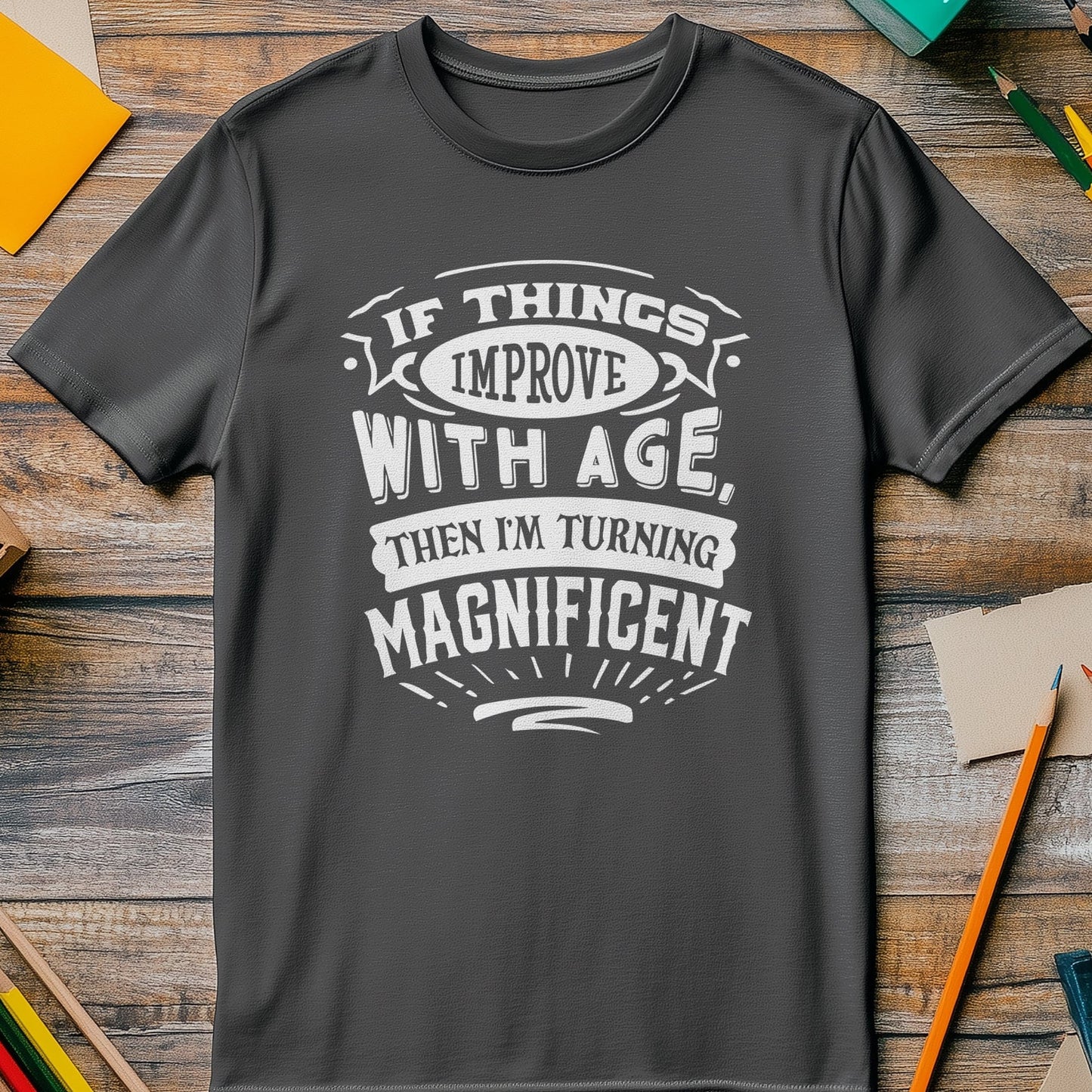 Improve with Whiskey T-shirt