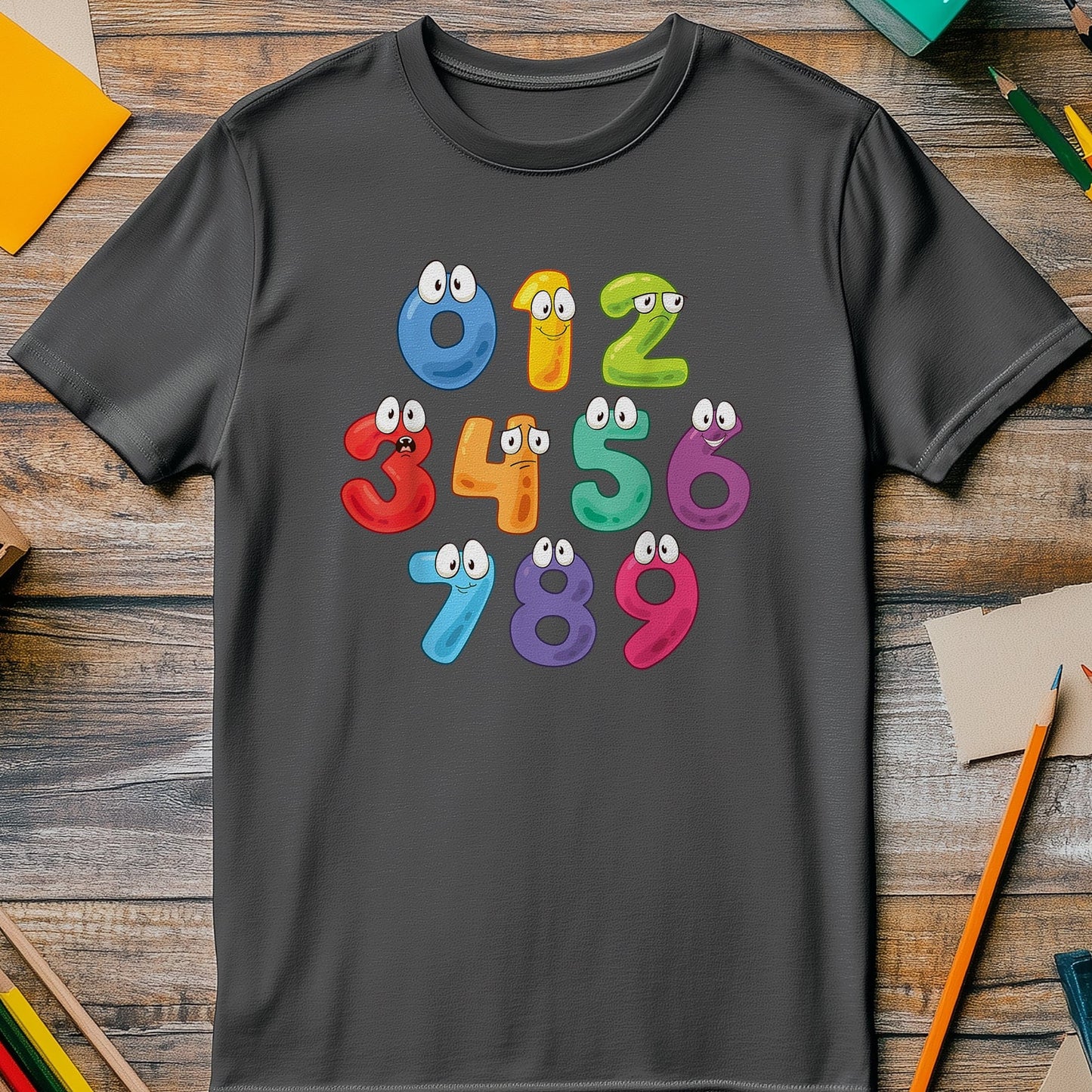 Math Day Emotions Kids Tee
