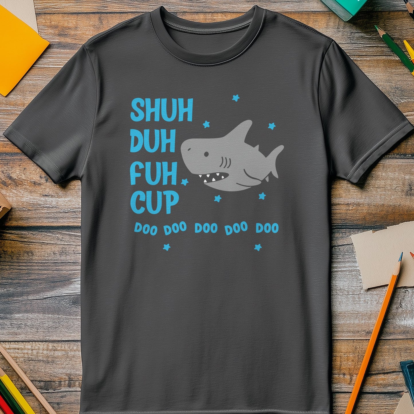 Shuh Duh Fuh Cup Shark T-shirt -