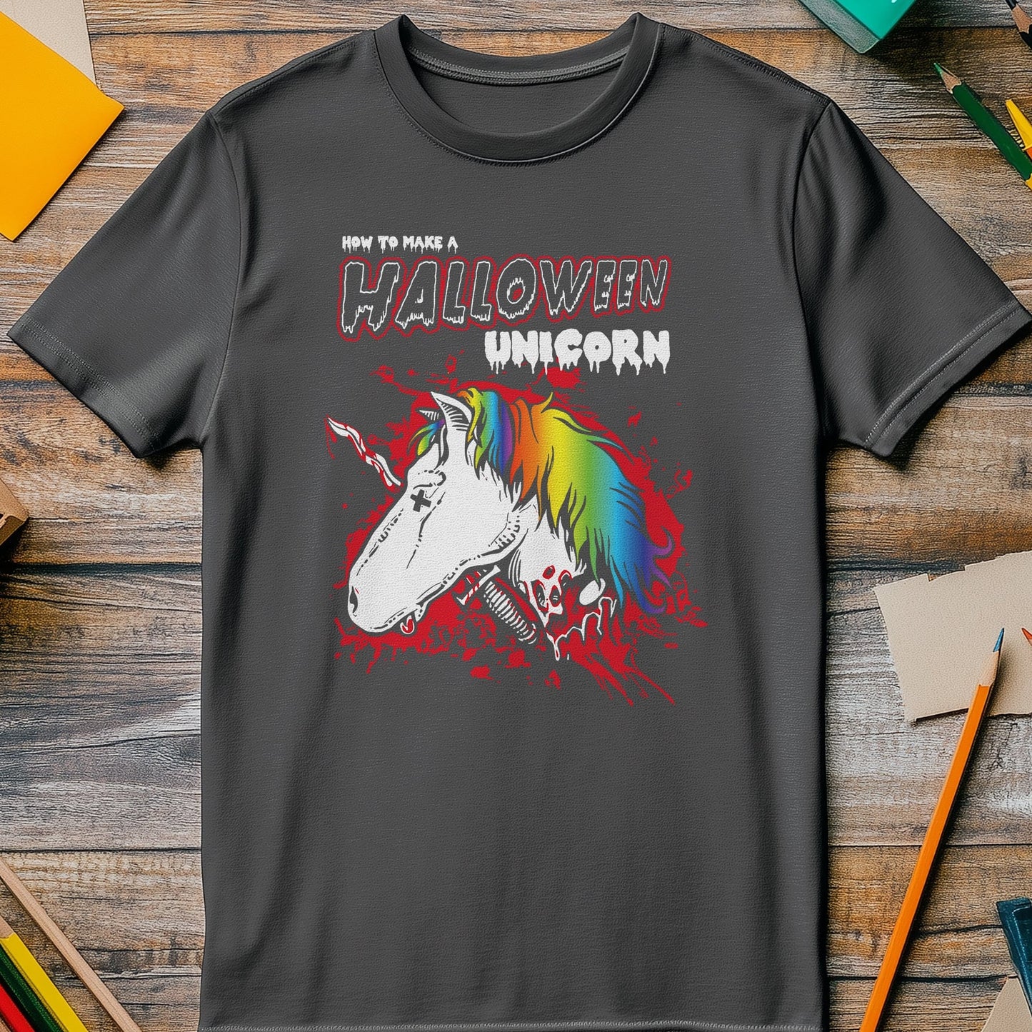 Halloween Unicorn T-shirt